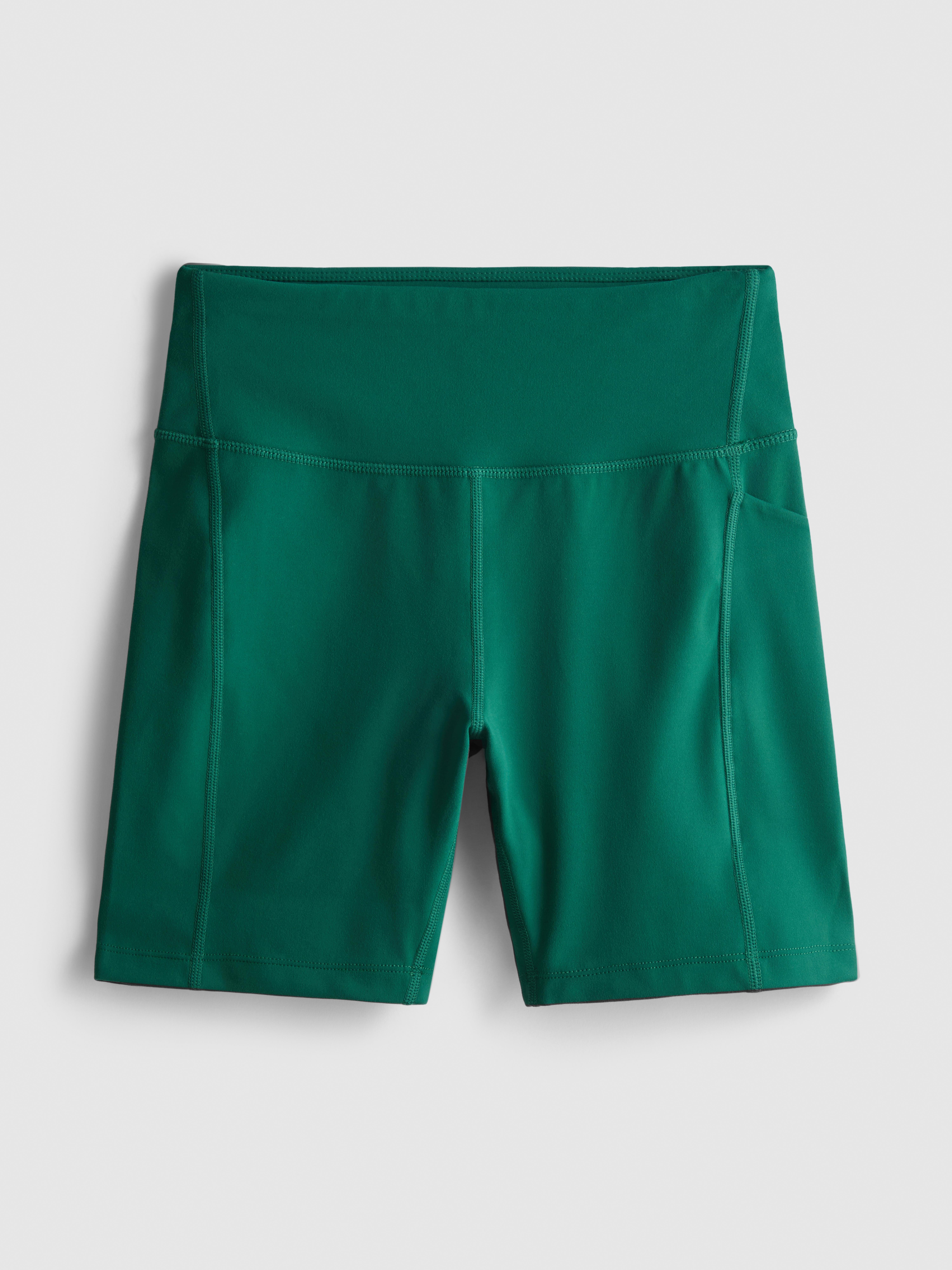 Yogashort met hoge taille