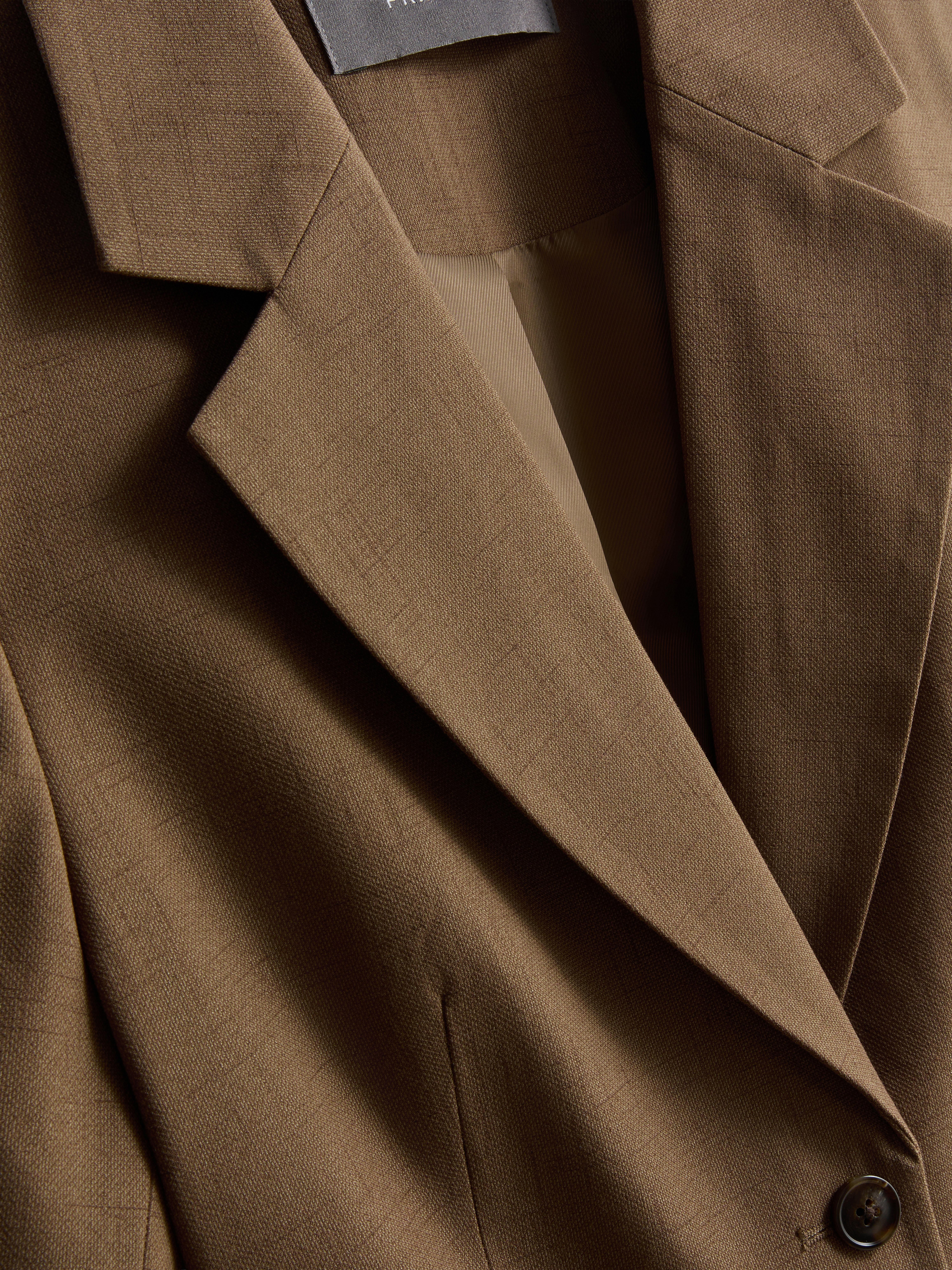 Kurzärmeliger Blazer mit Gürtel