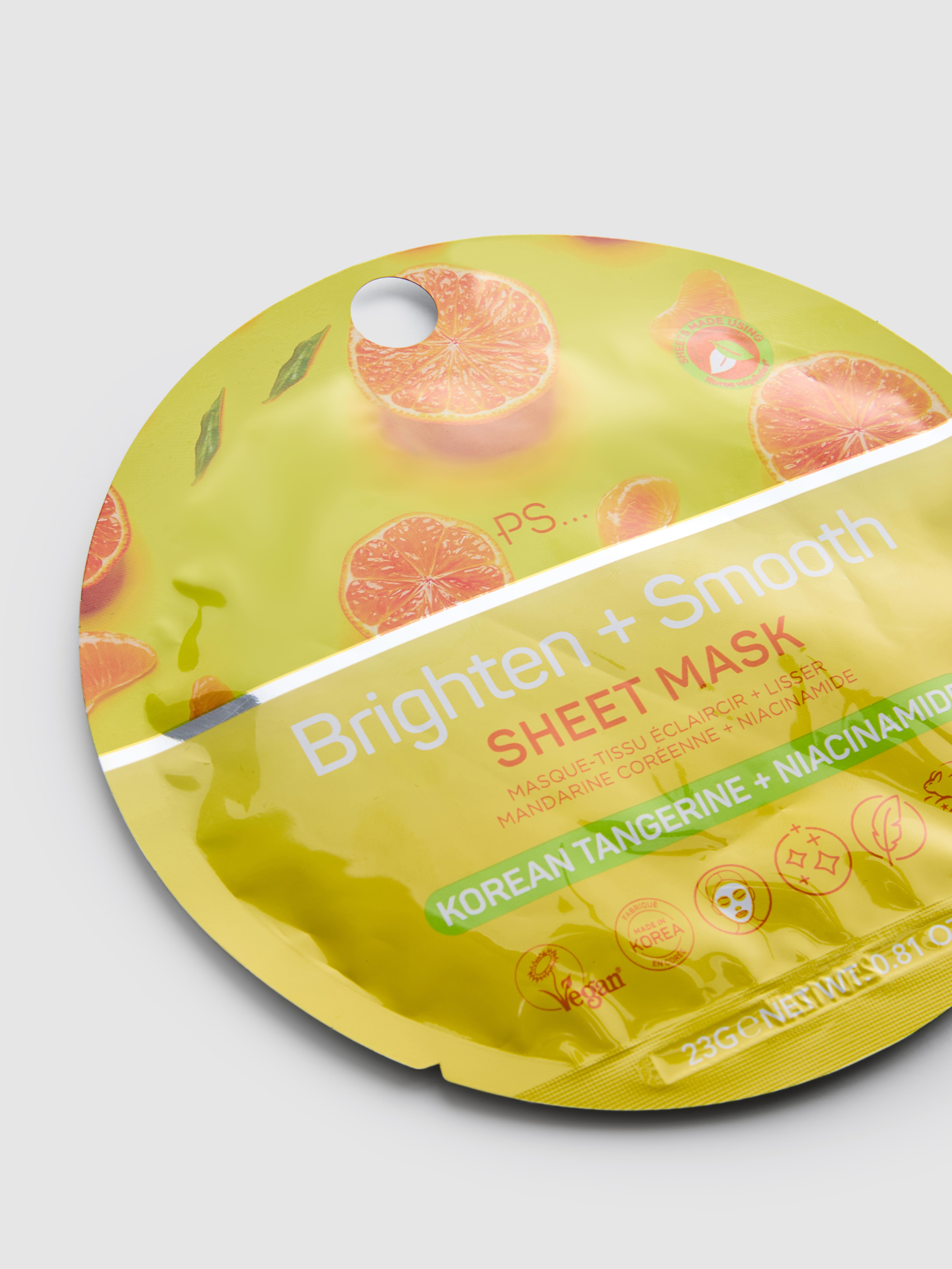 PS... Korean Tangerine Sheet Mask