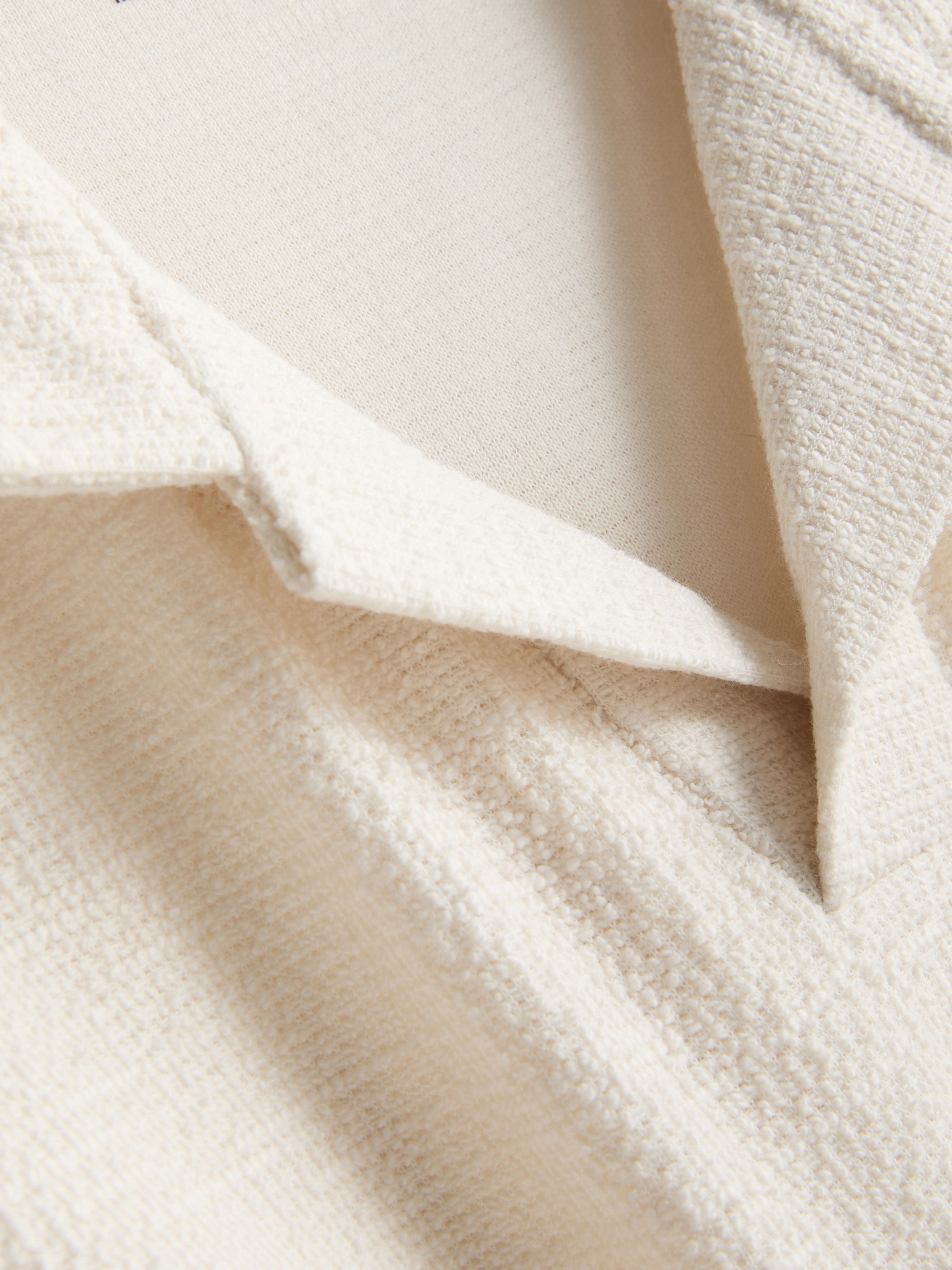 Strukturiertes Poloshirt