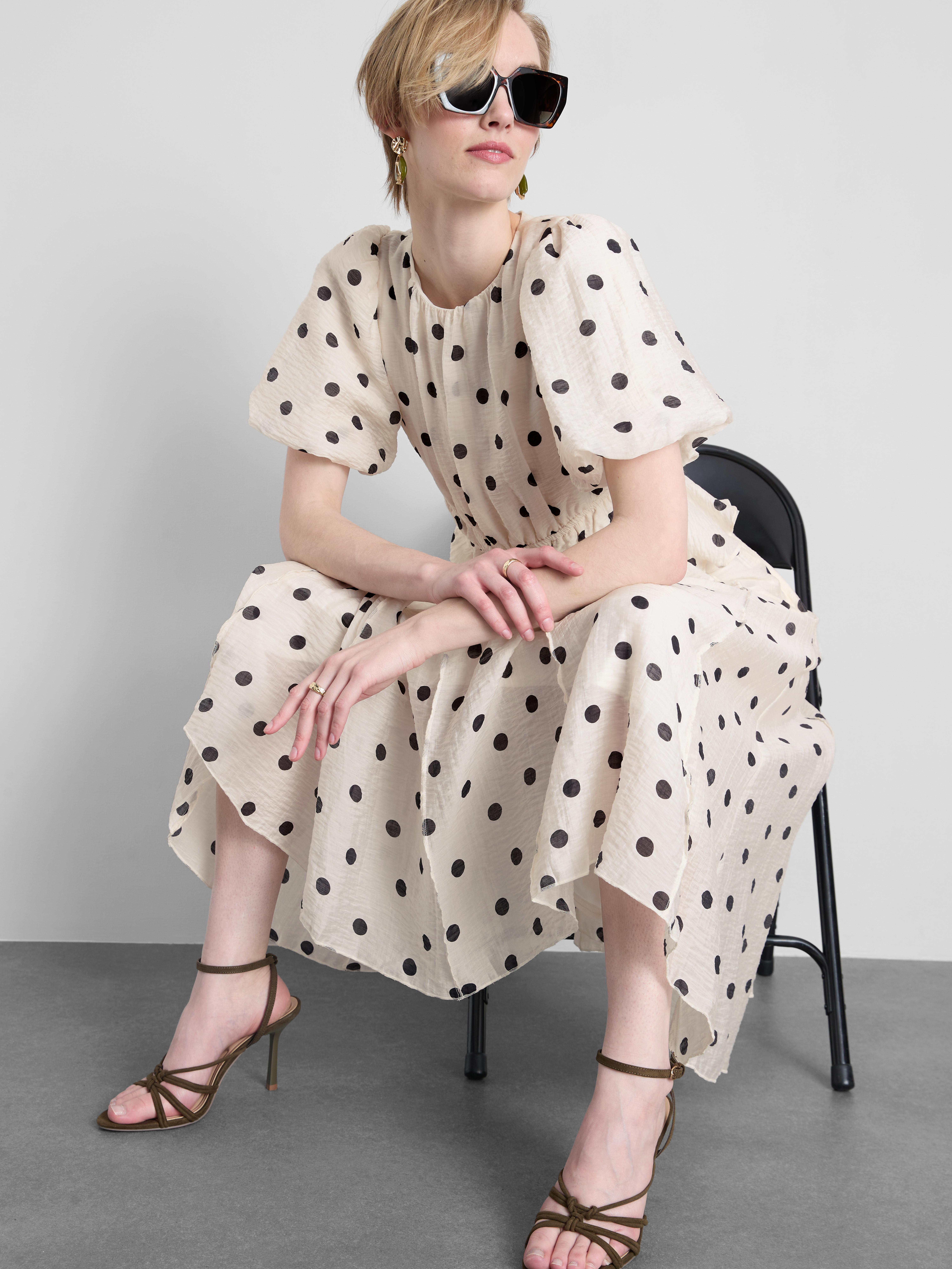 Seam Detail Full Midi Skirt