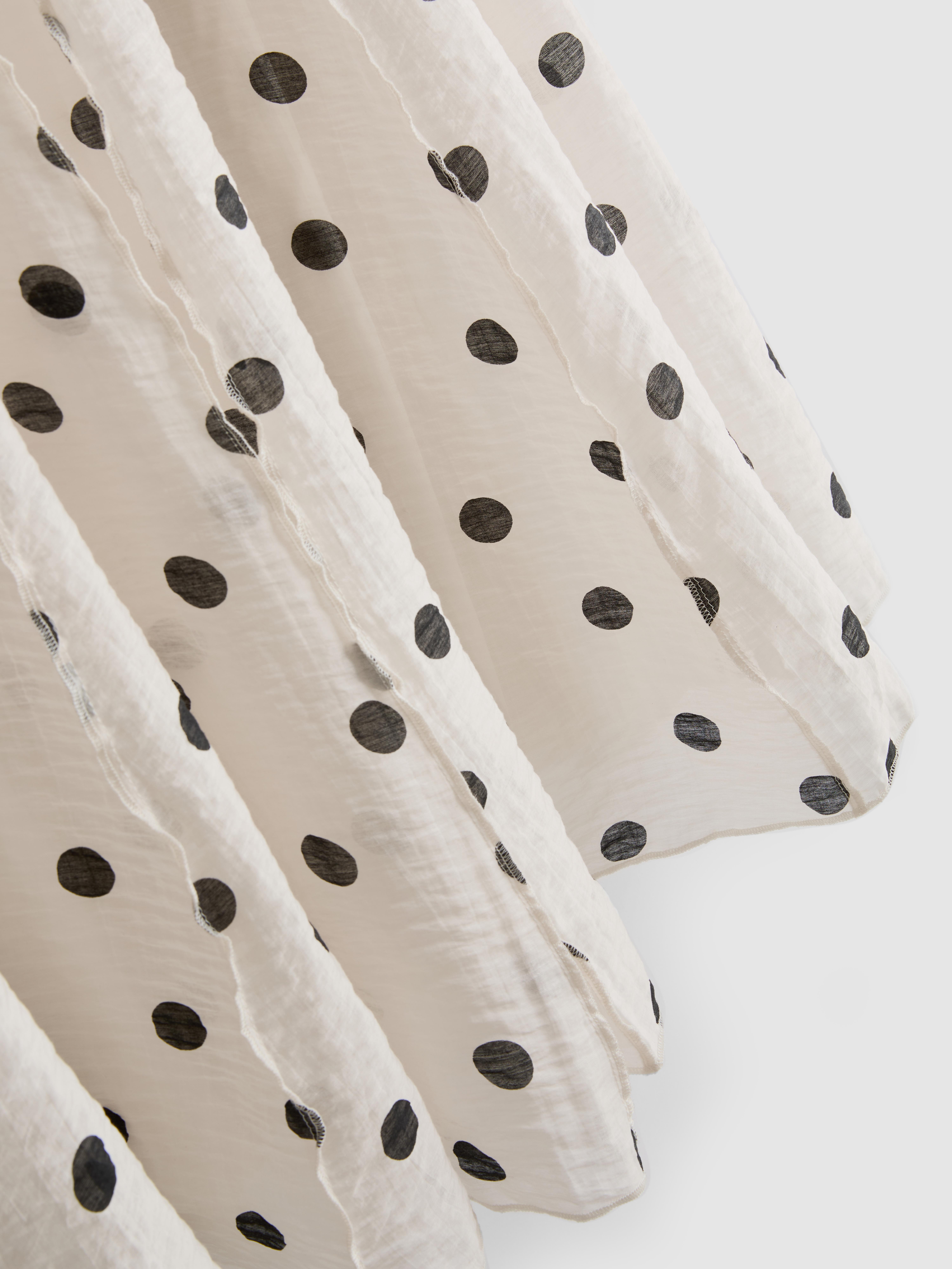 Seam Detail Full Midi Skirt