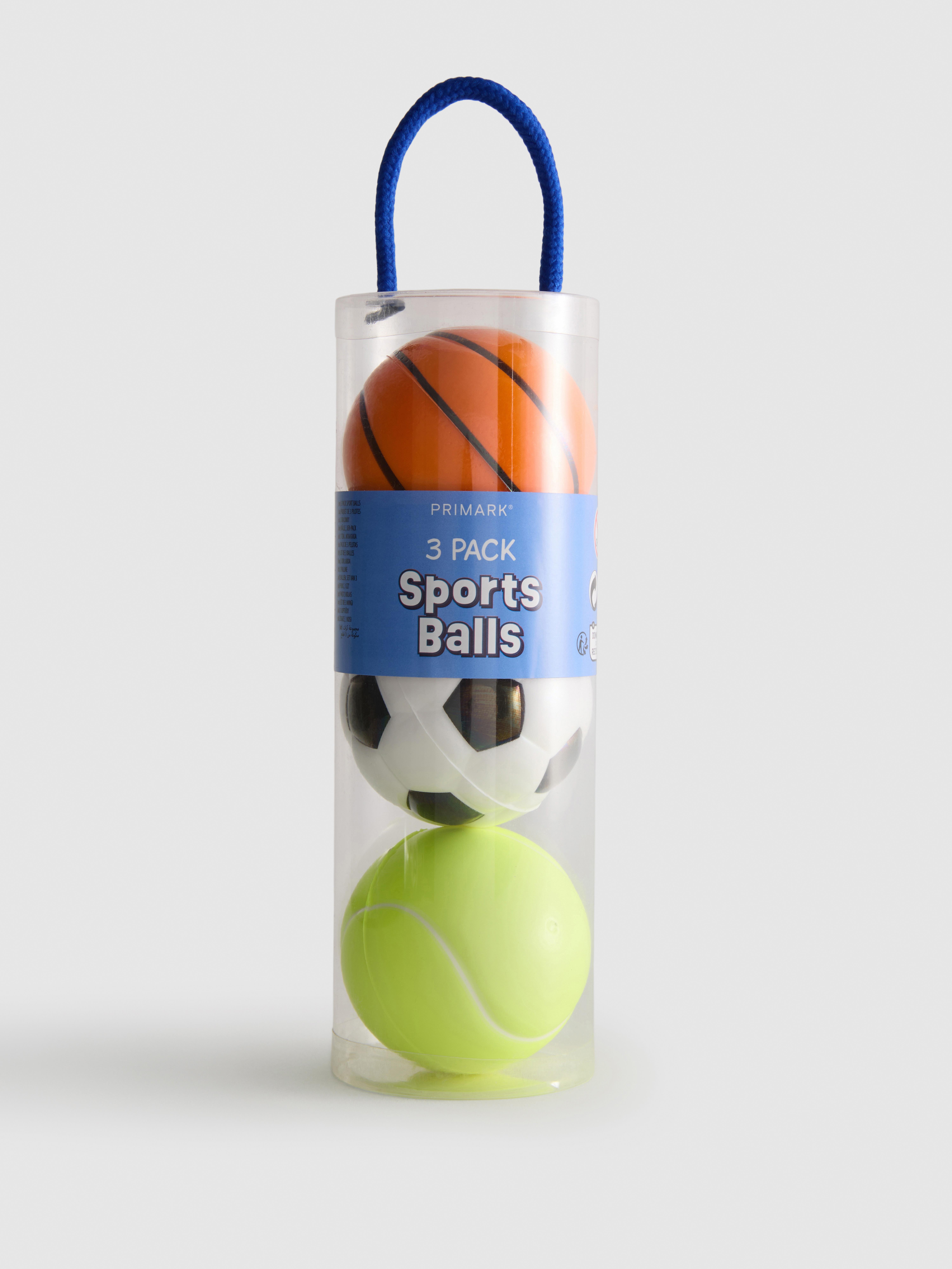 Sport-stuiterballen, set van 3