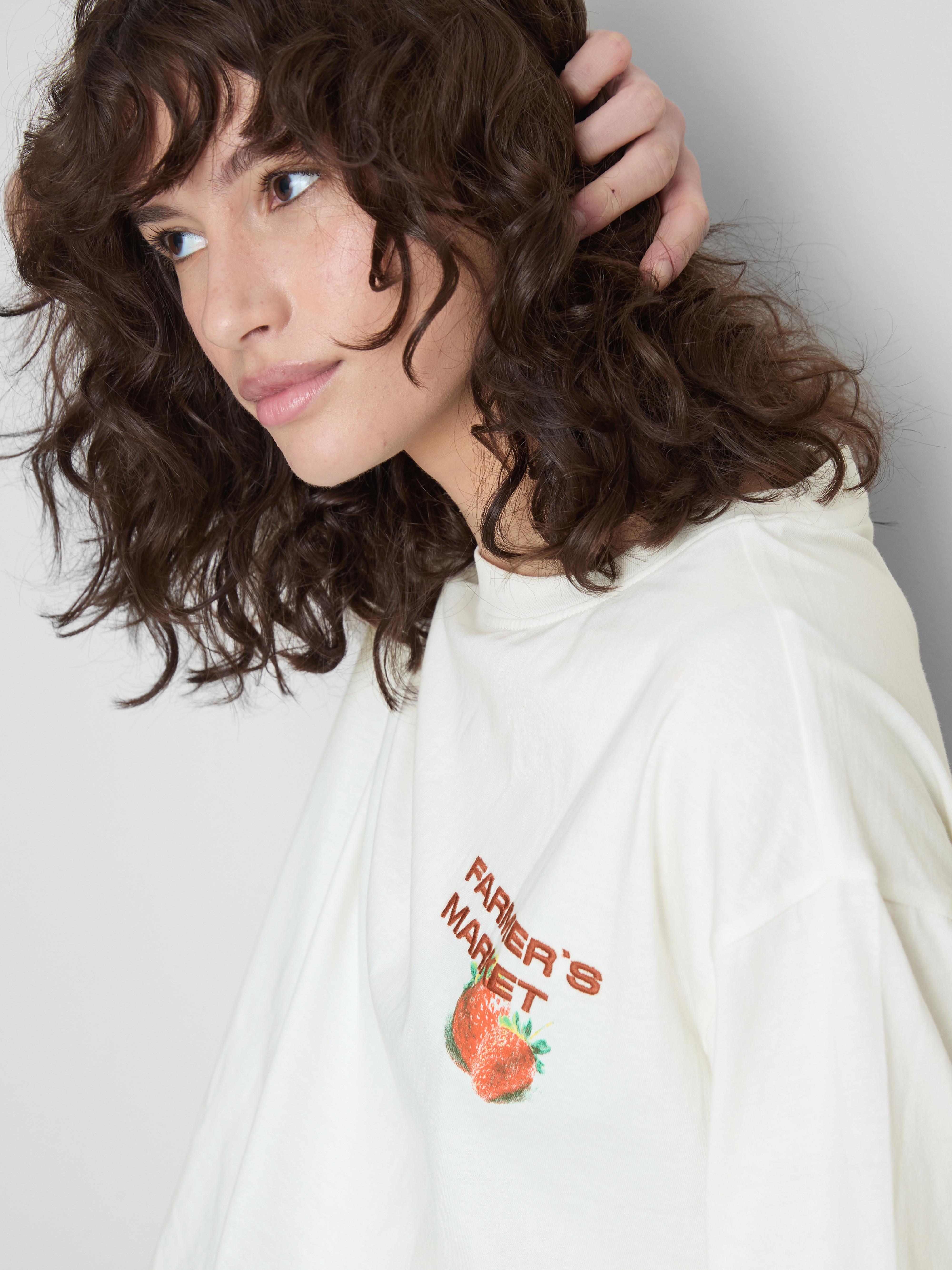The Primark Scene | Cotton Oversized Strawberries Tee