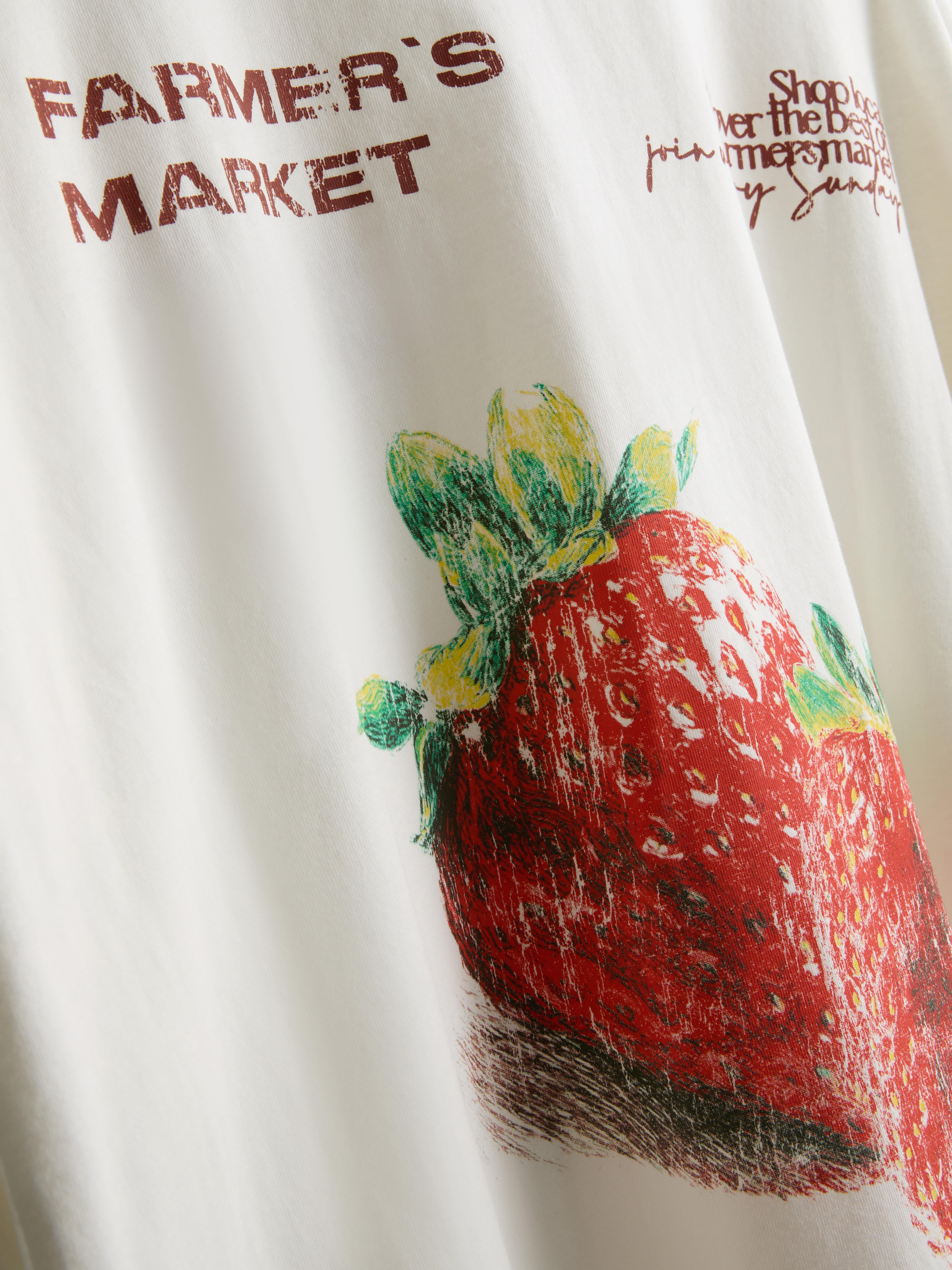 The Primark Scene | Cotton Oversized Strawberries Tee