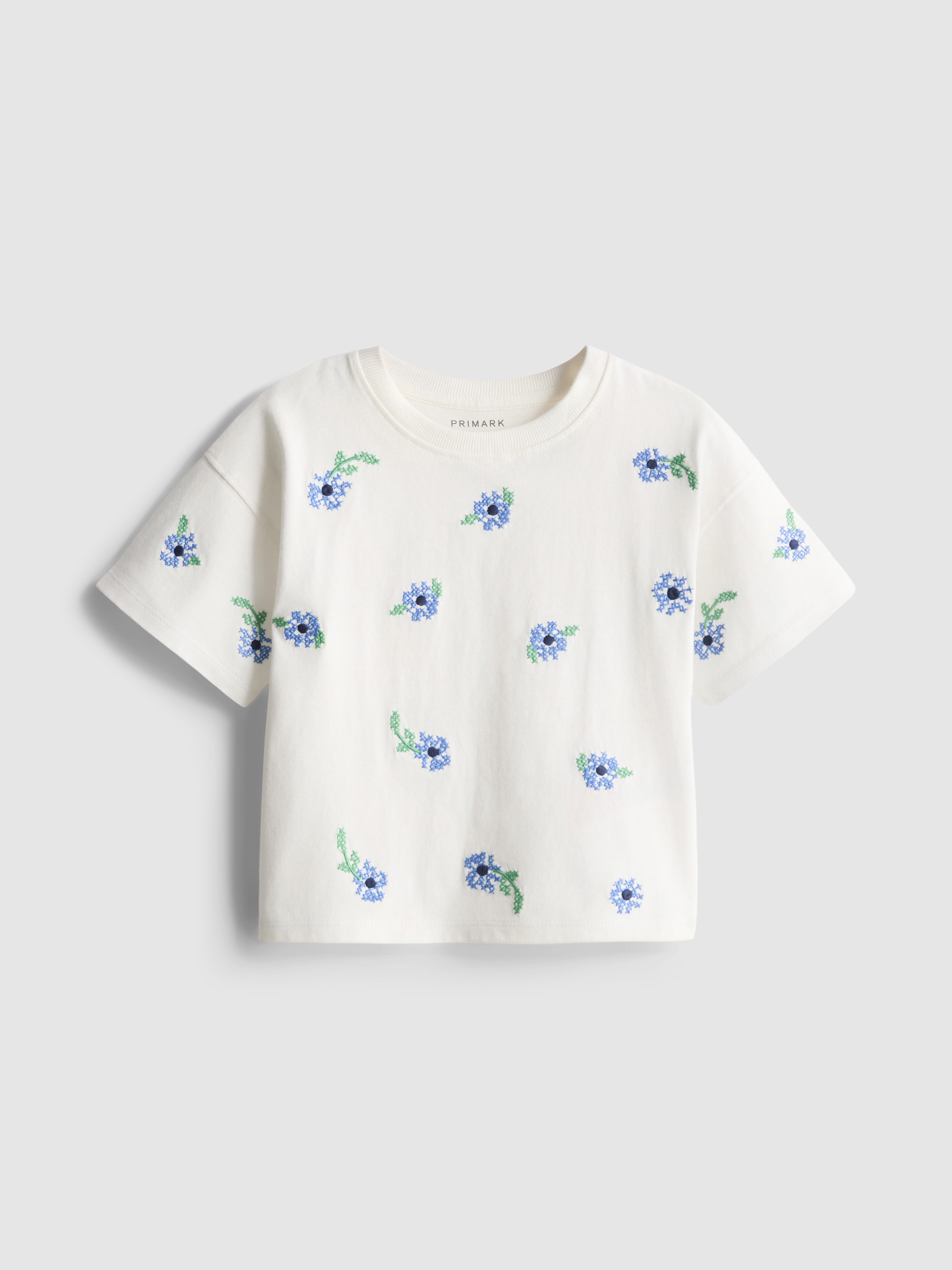 1.5-8yrs | Cross-Stitch T-Shirt