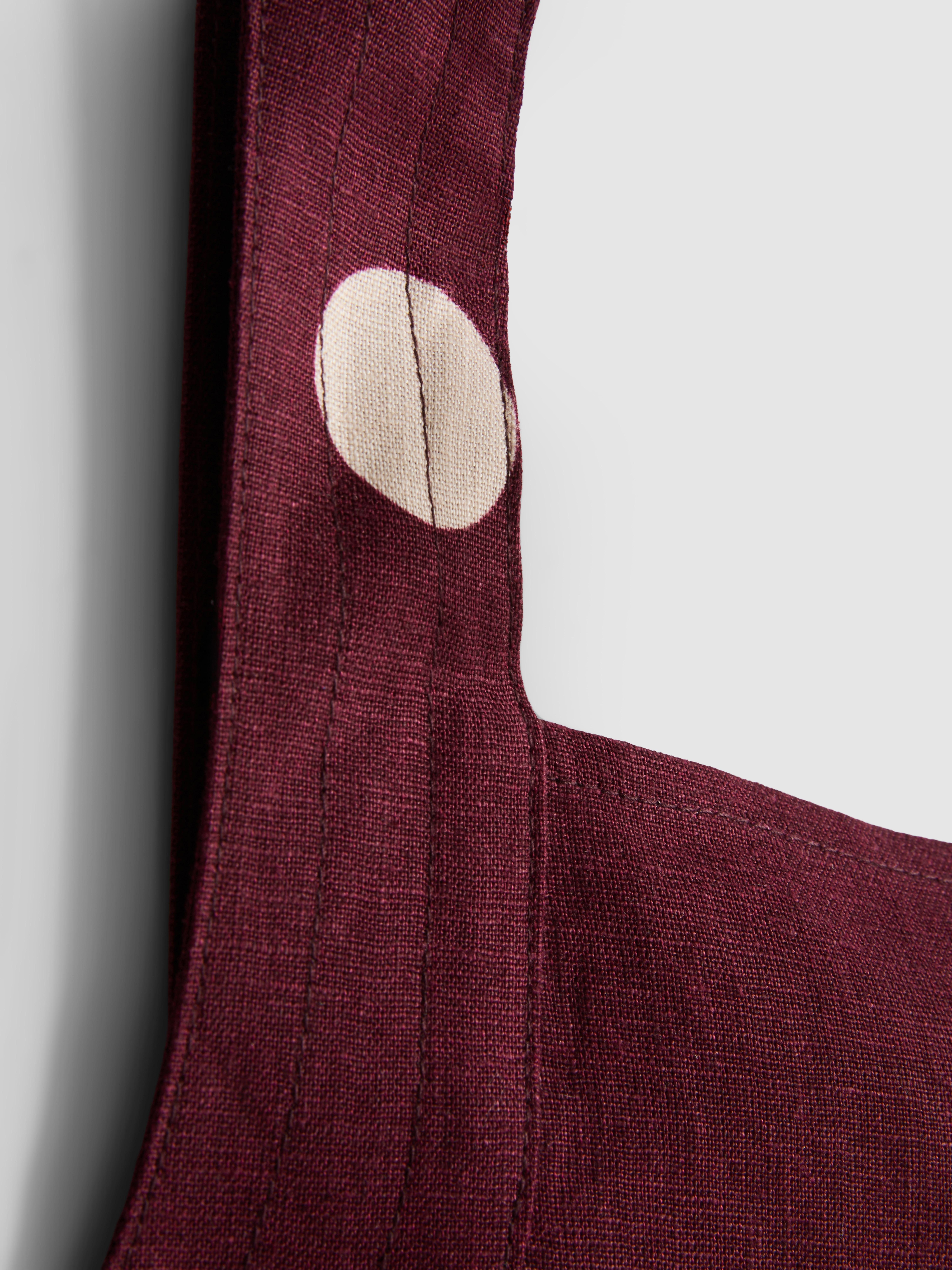 The Edit A-Line Wide Strap Linen Top