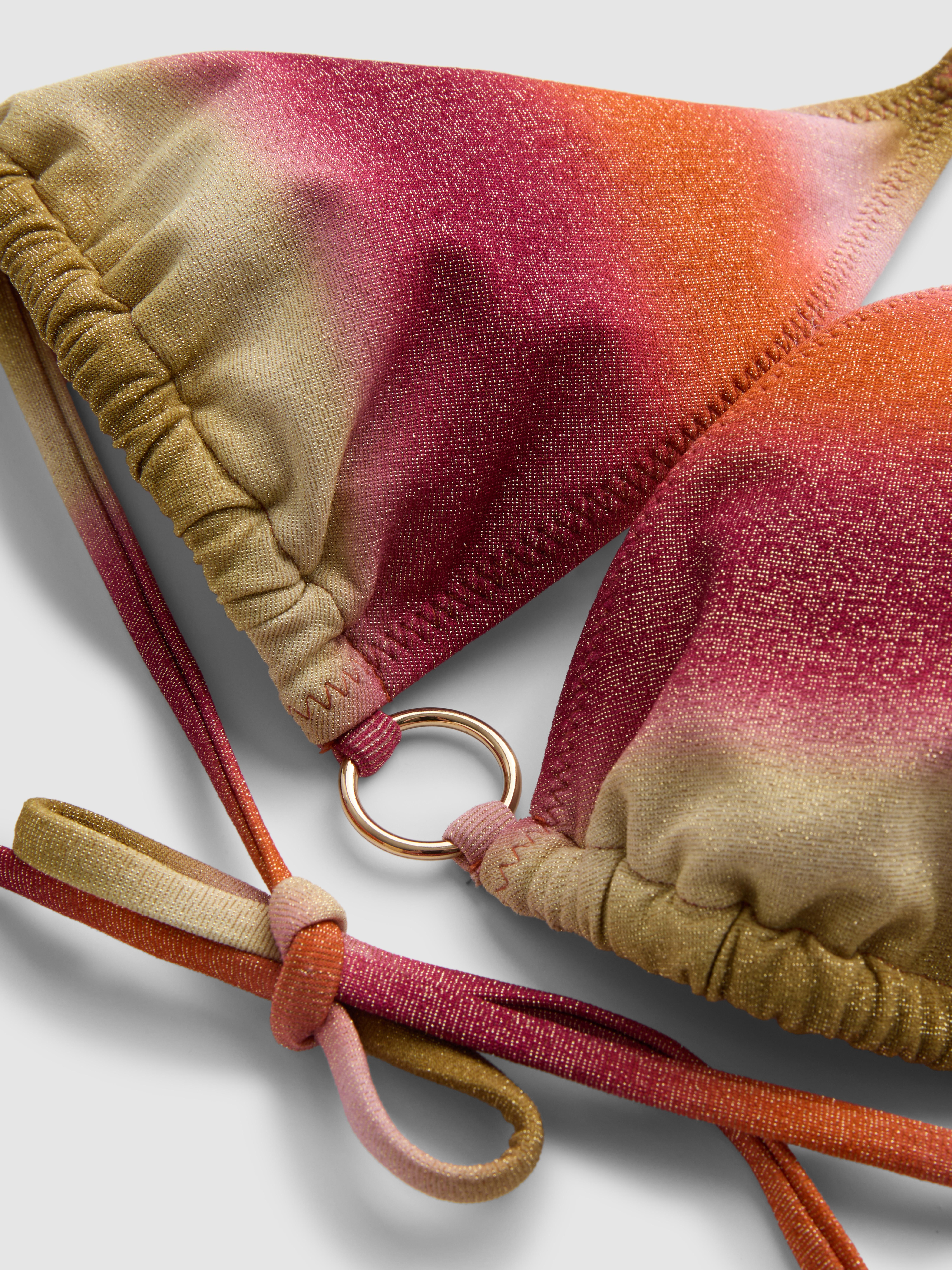 Paula Echevarría Ombré Triangle Bikini Top