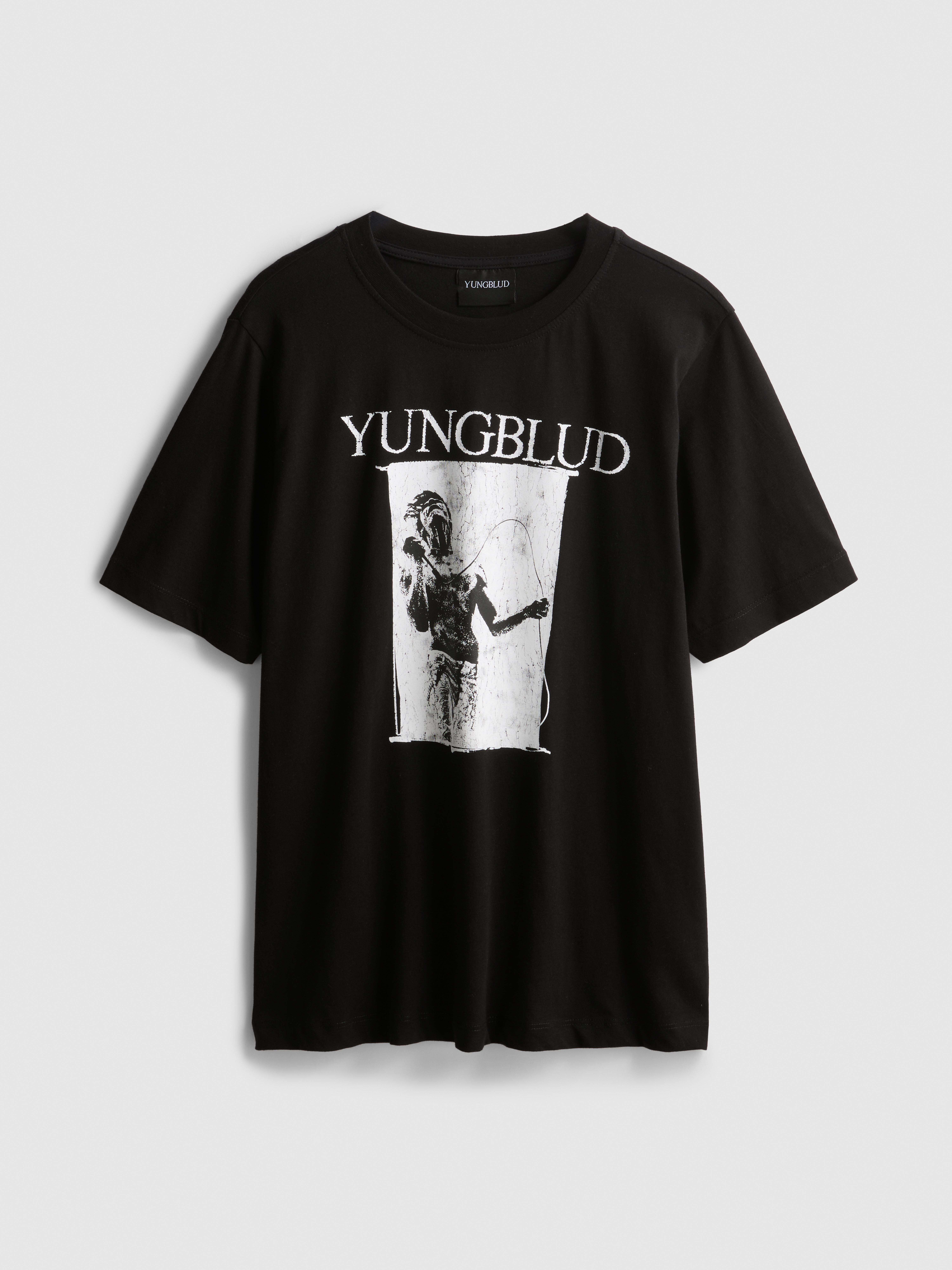 Women's Black YUNGBLUD Short Sleeve Graphic T-Shirt