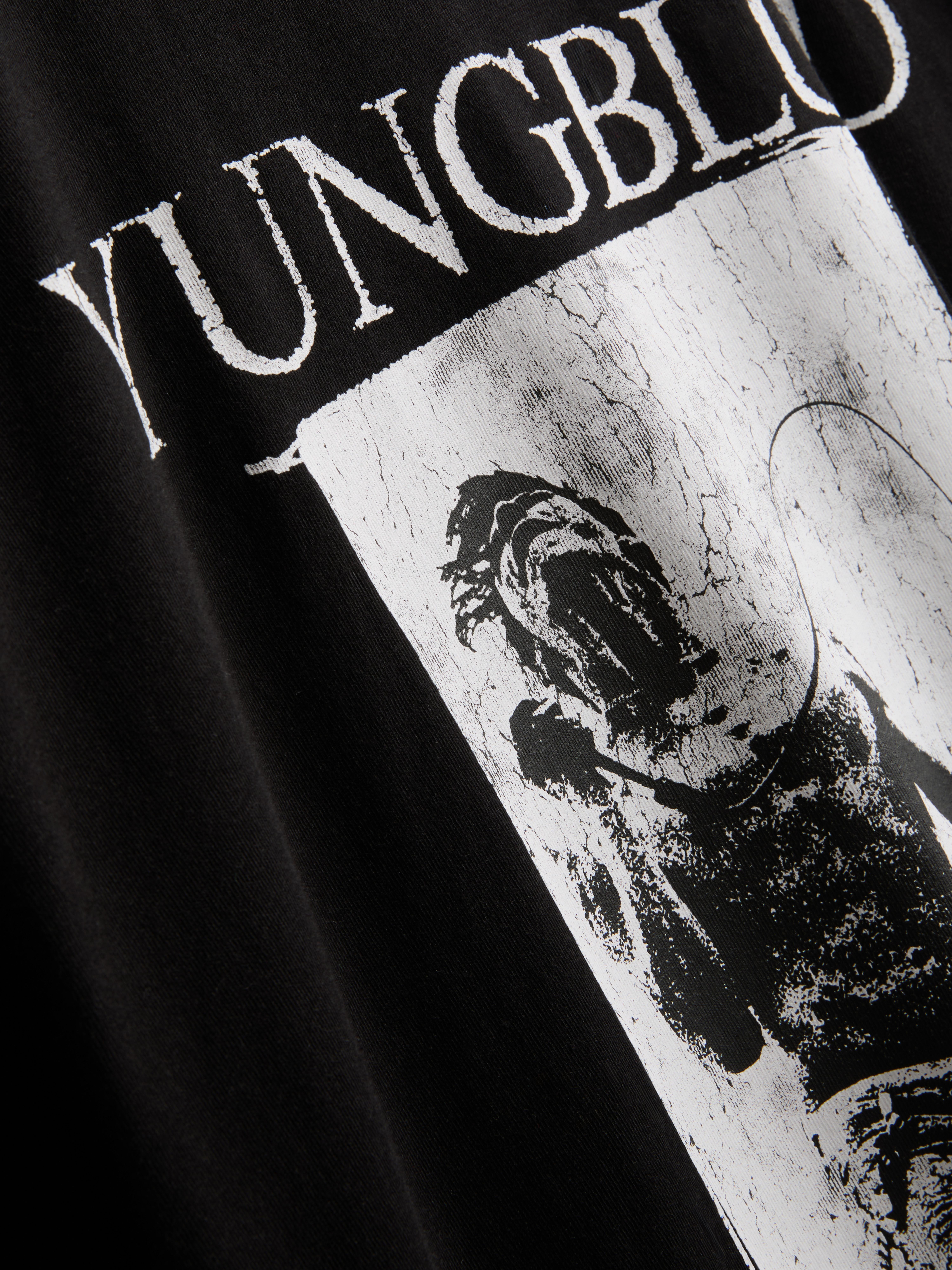 Women's Black YUNGBLUD Short Sleeve Graphic T-Shirt