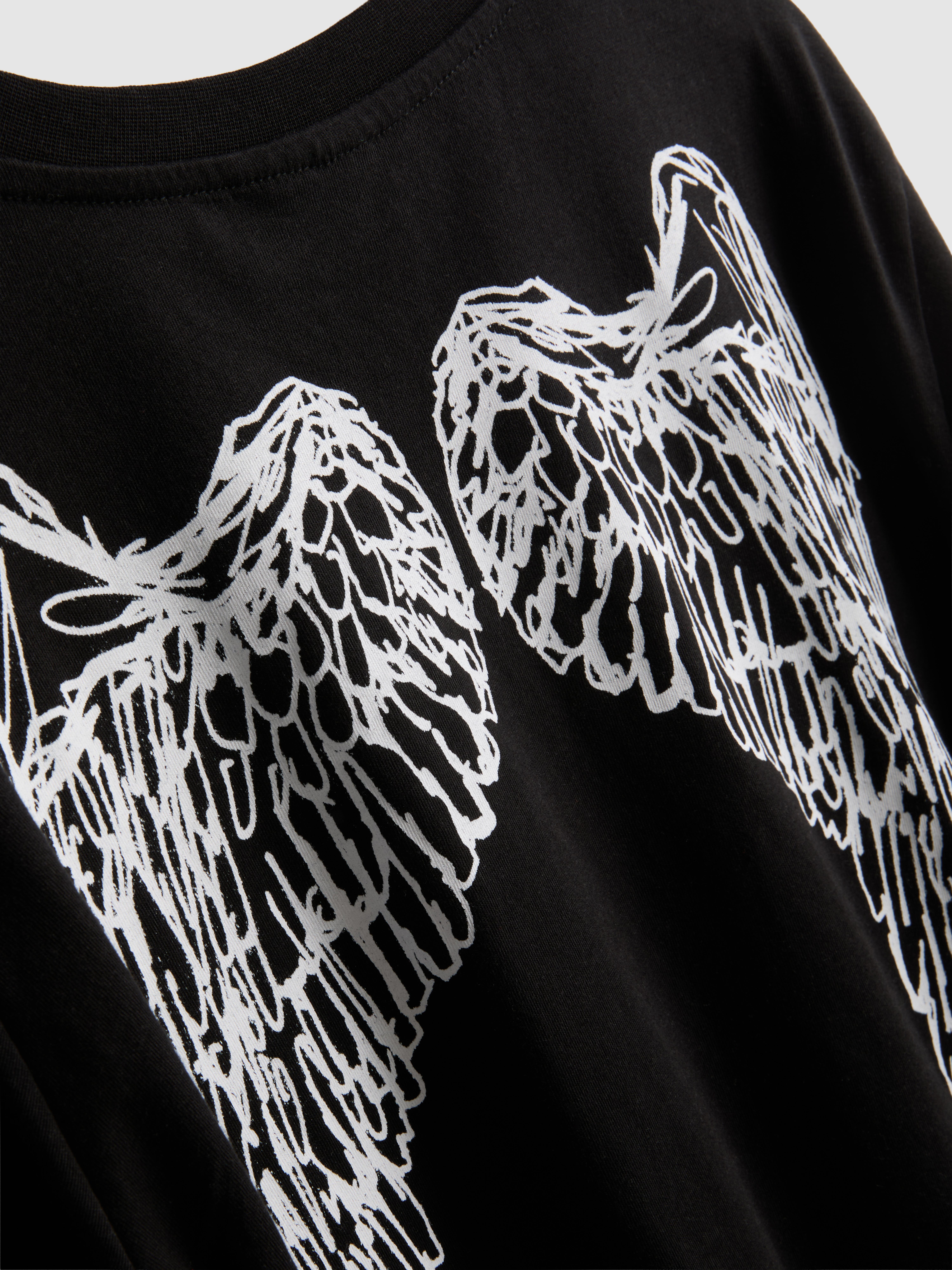 Women's Black YUNGBLUD Short Sleeve Graphic T-Shirt