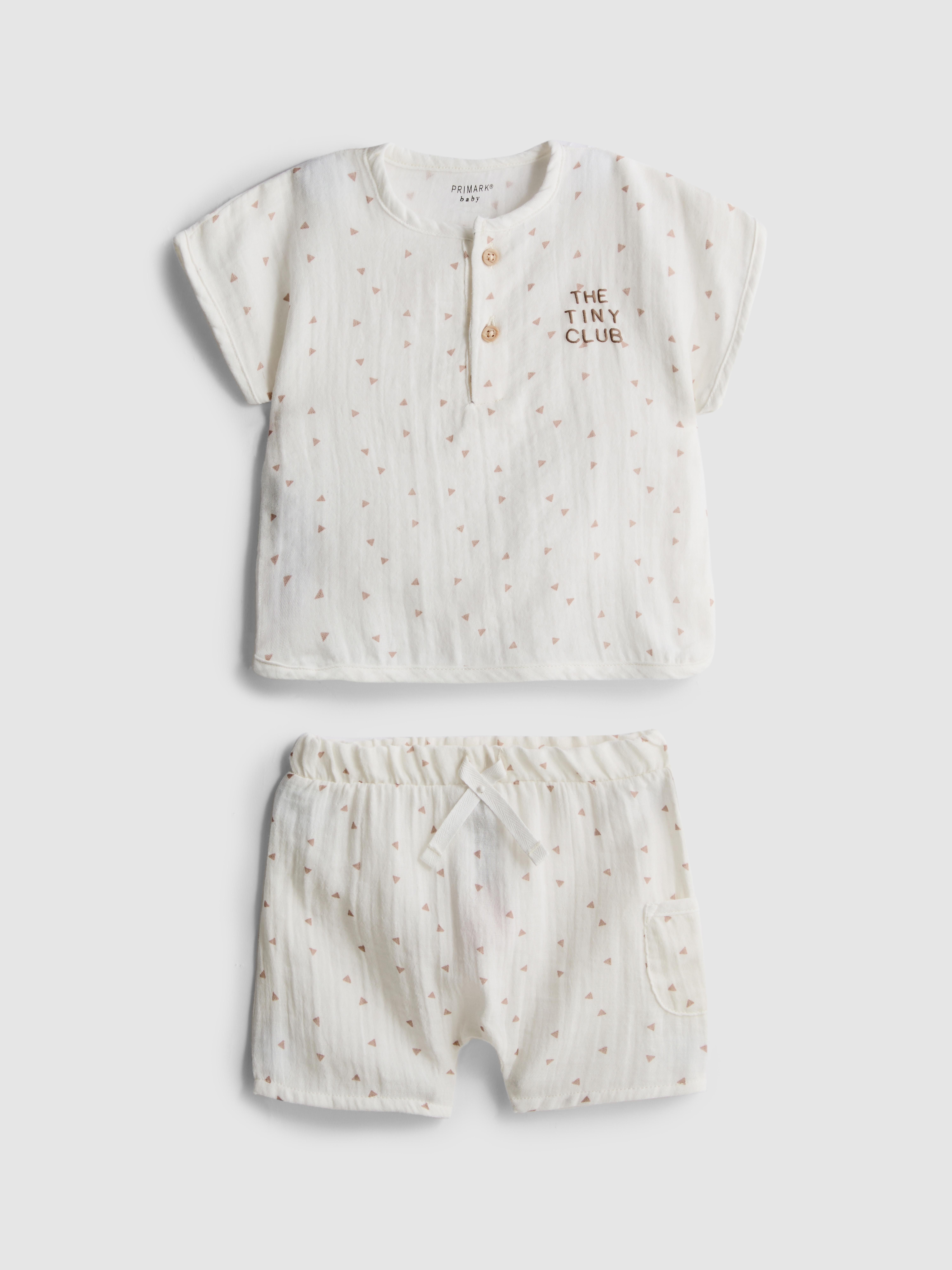 0-18mths | T-Shirt and Shorts Set