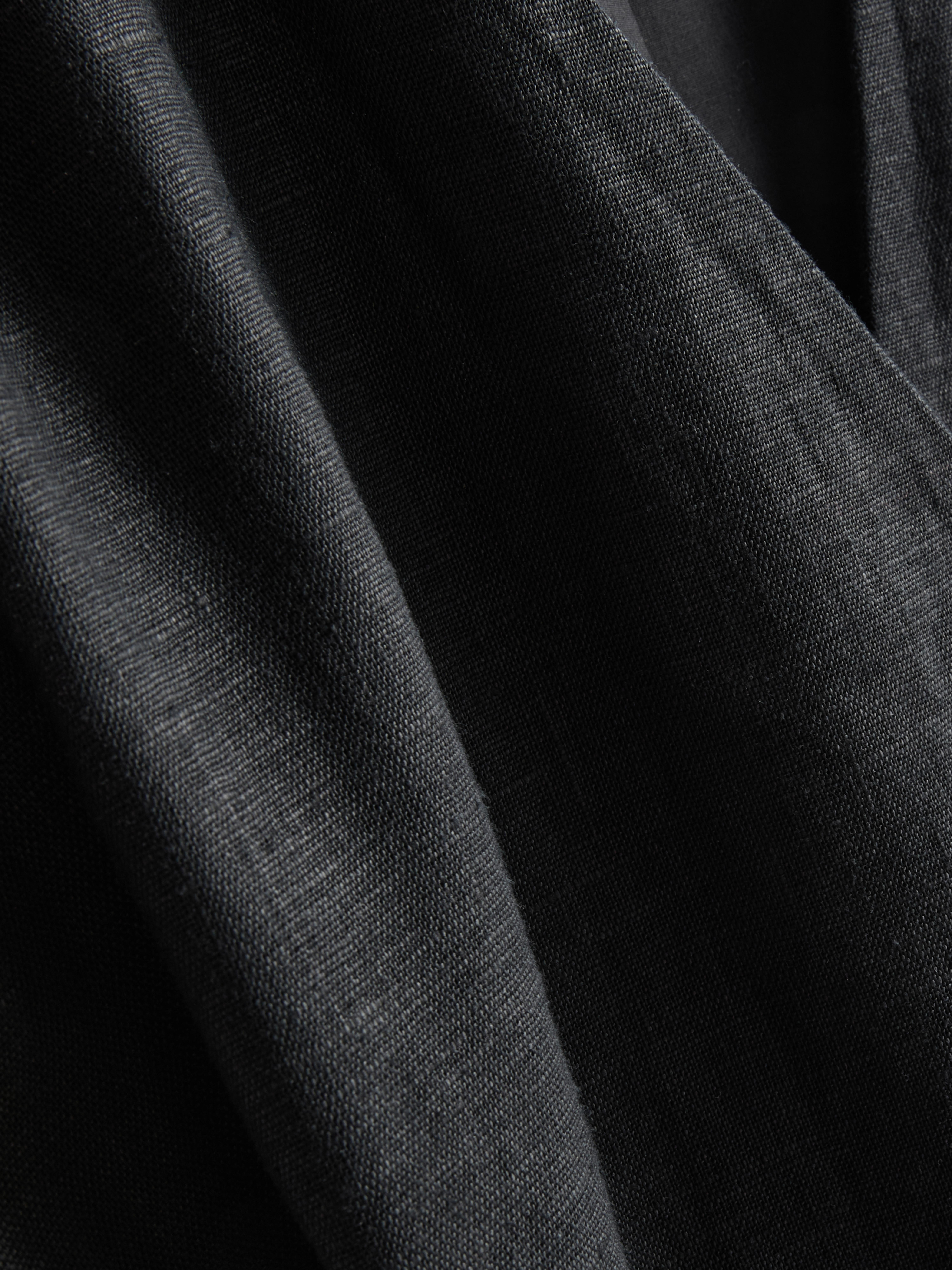 Maglia a portafoglio in lino con scollo a V The Edit