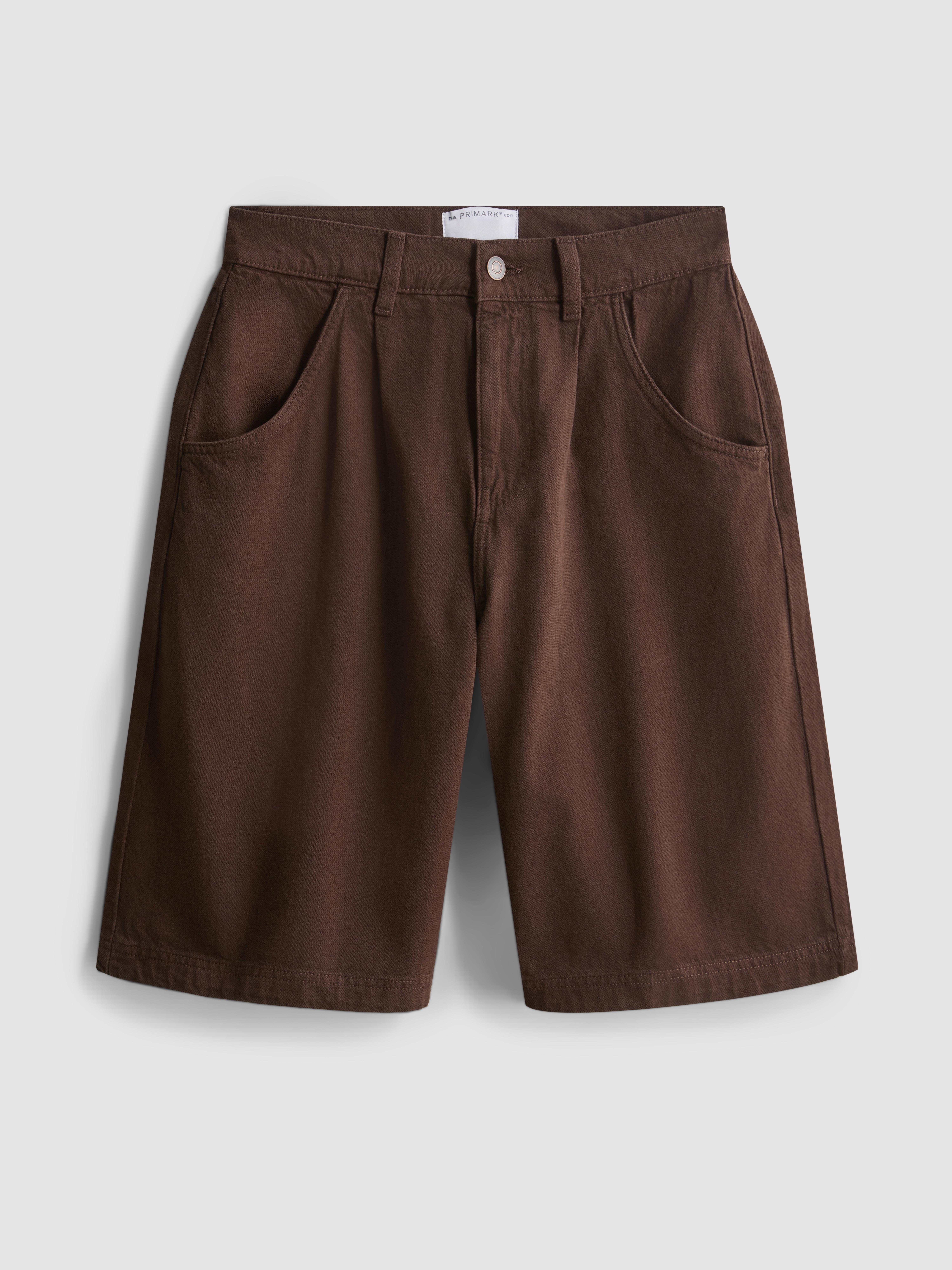 The Edit Cotton Bermuda Shorts