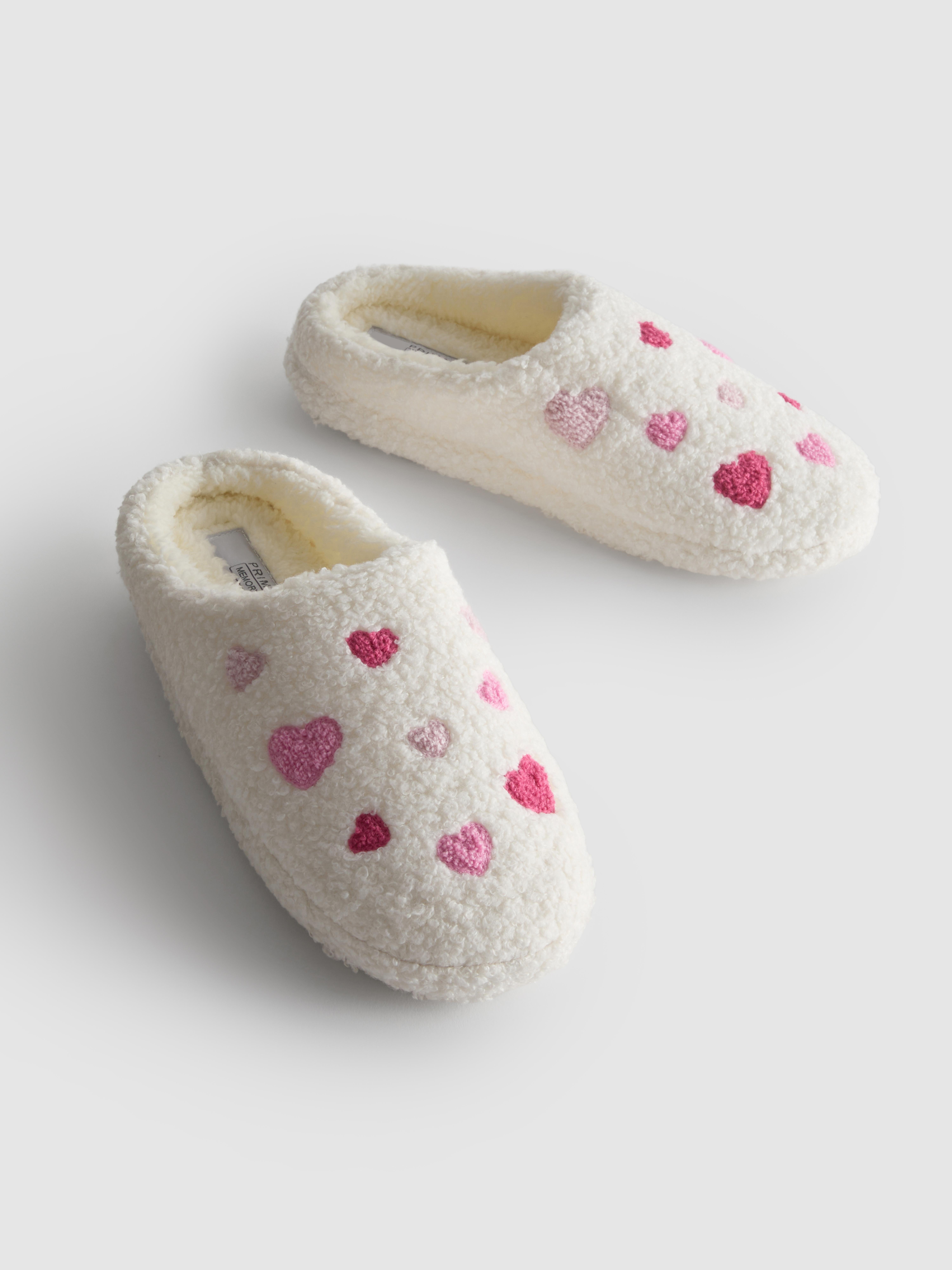 Borg Heart Slippers