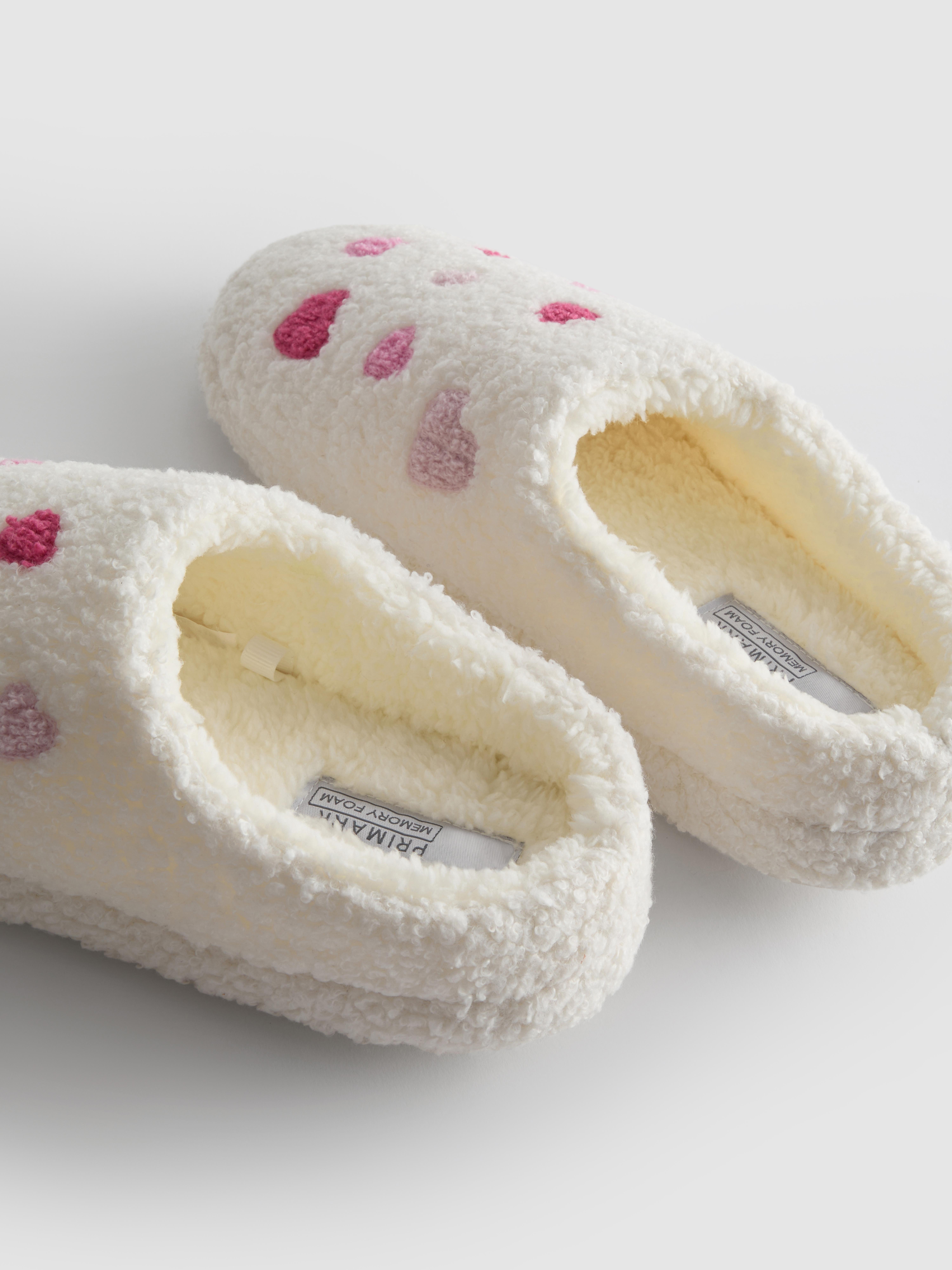 Borg Heart Slippers