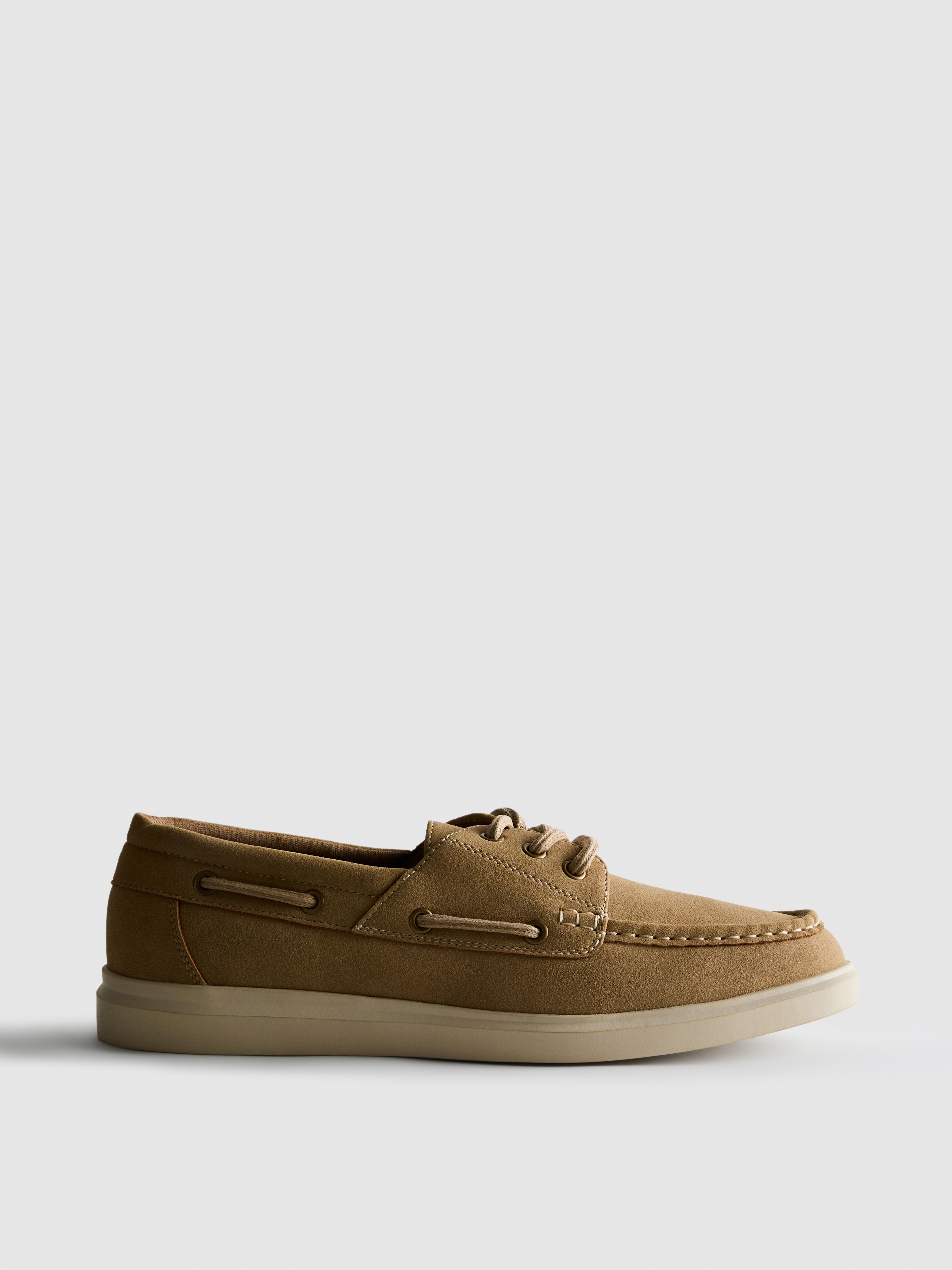Suede Boat Shoe