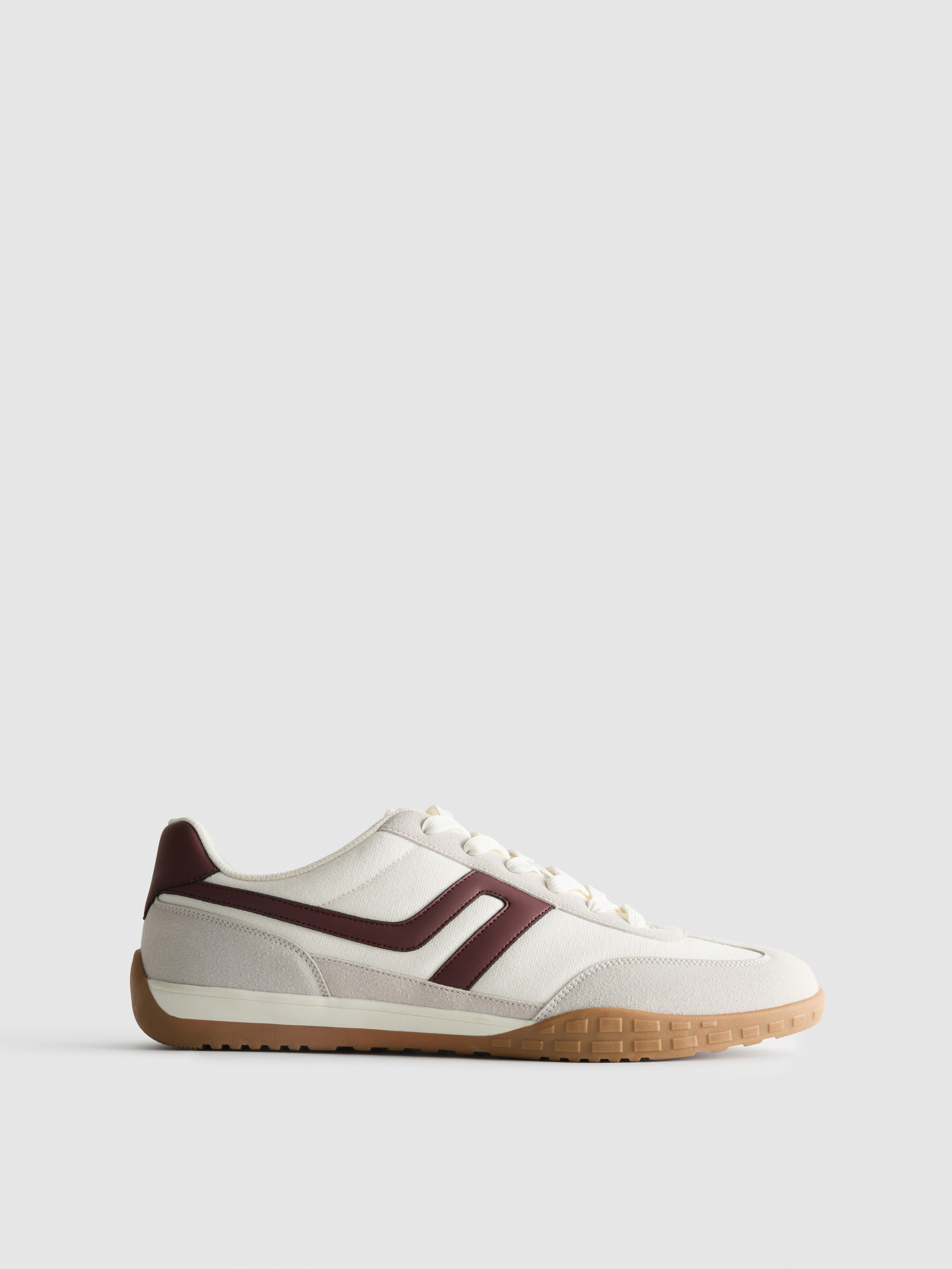 Scarpe da ginnastica con inserti a contrasto