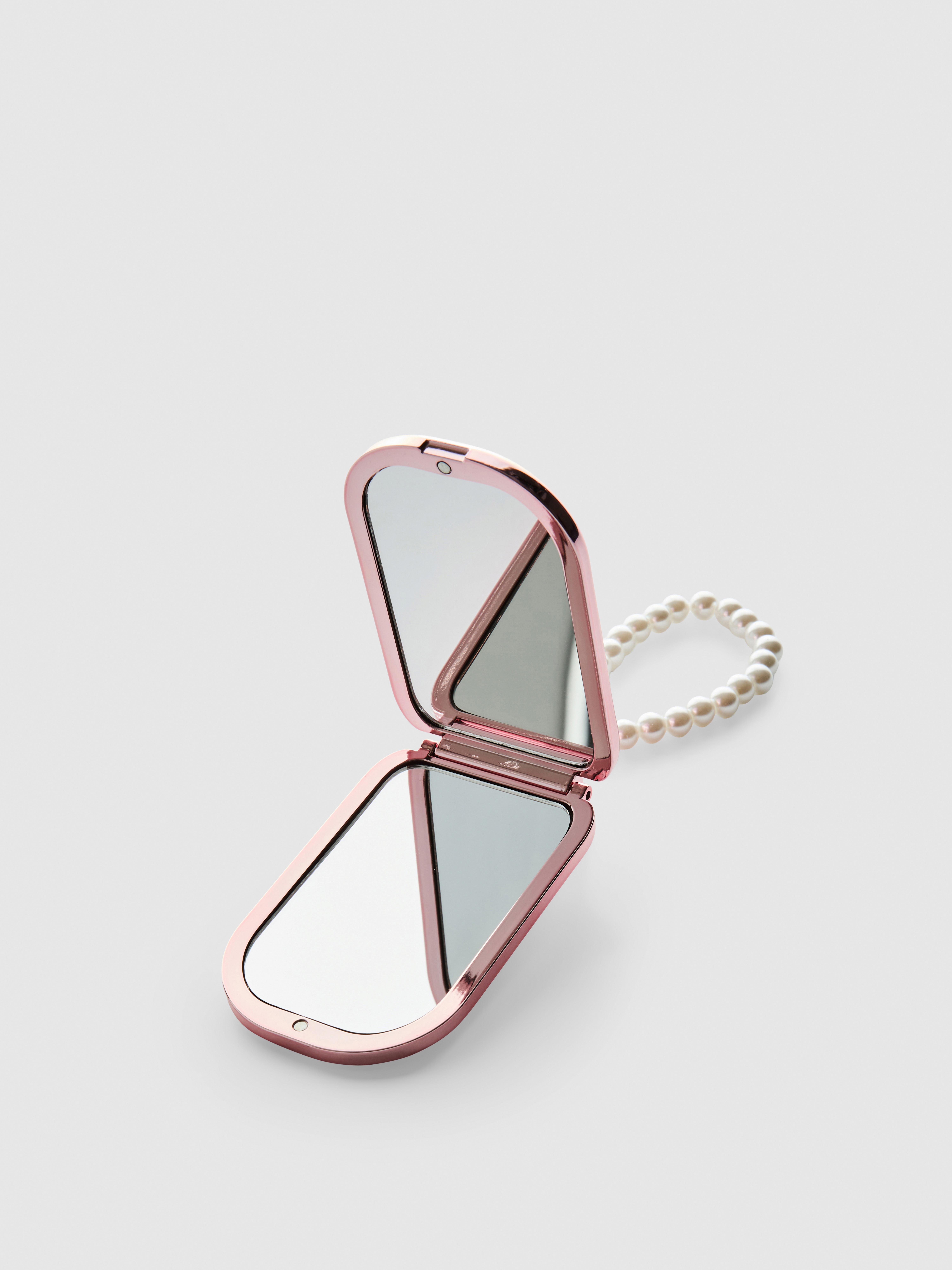 Specchietto compatto a forma di cellulare