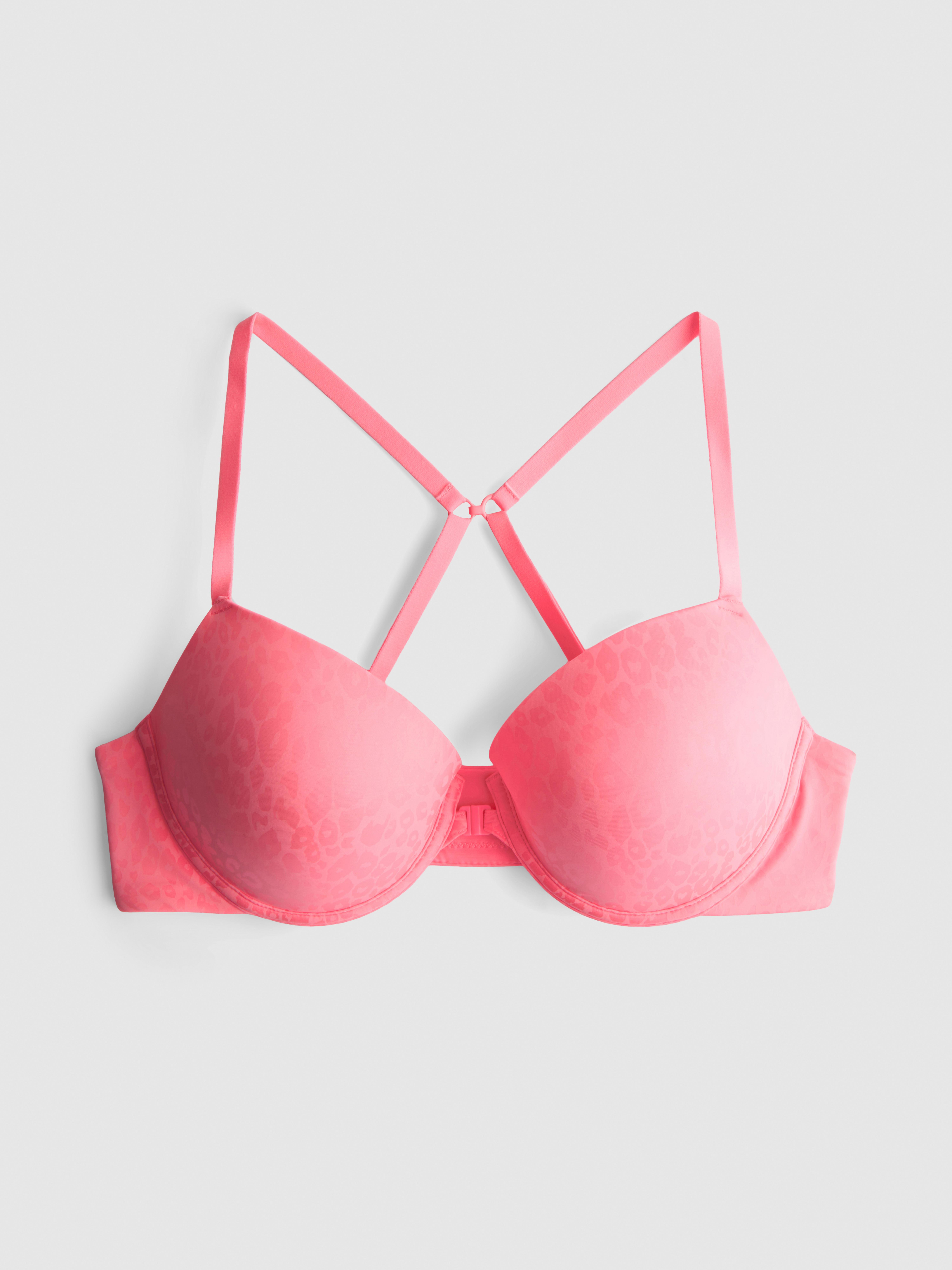 A-D Strappy Push Up Bra
