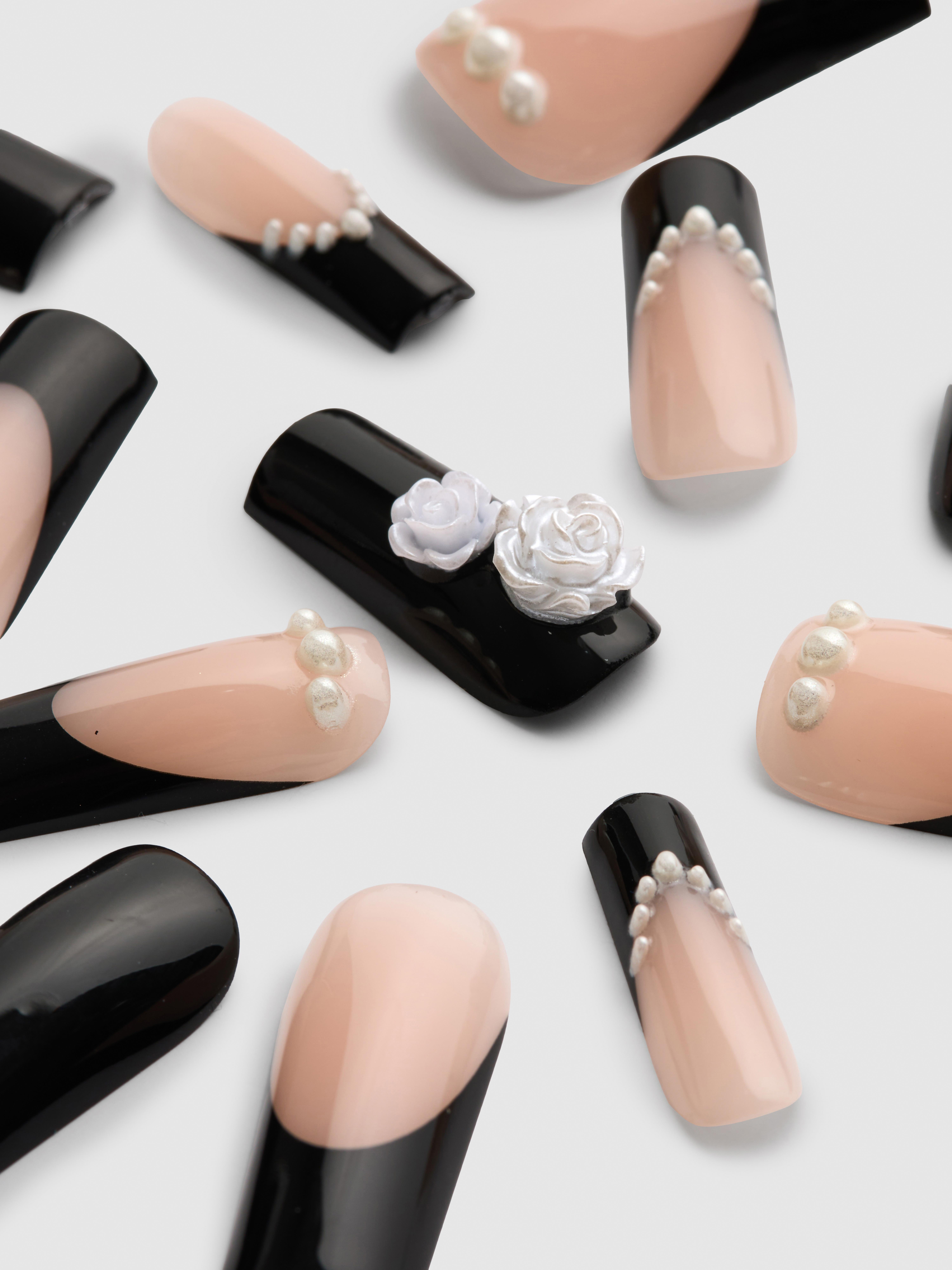 Faux ongles carrés longs effet gel PS… Pro