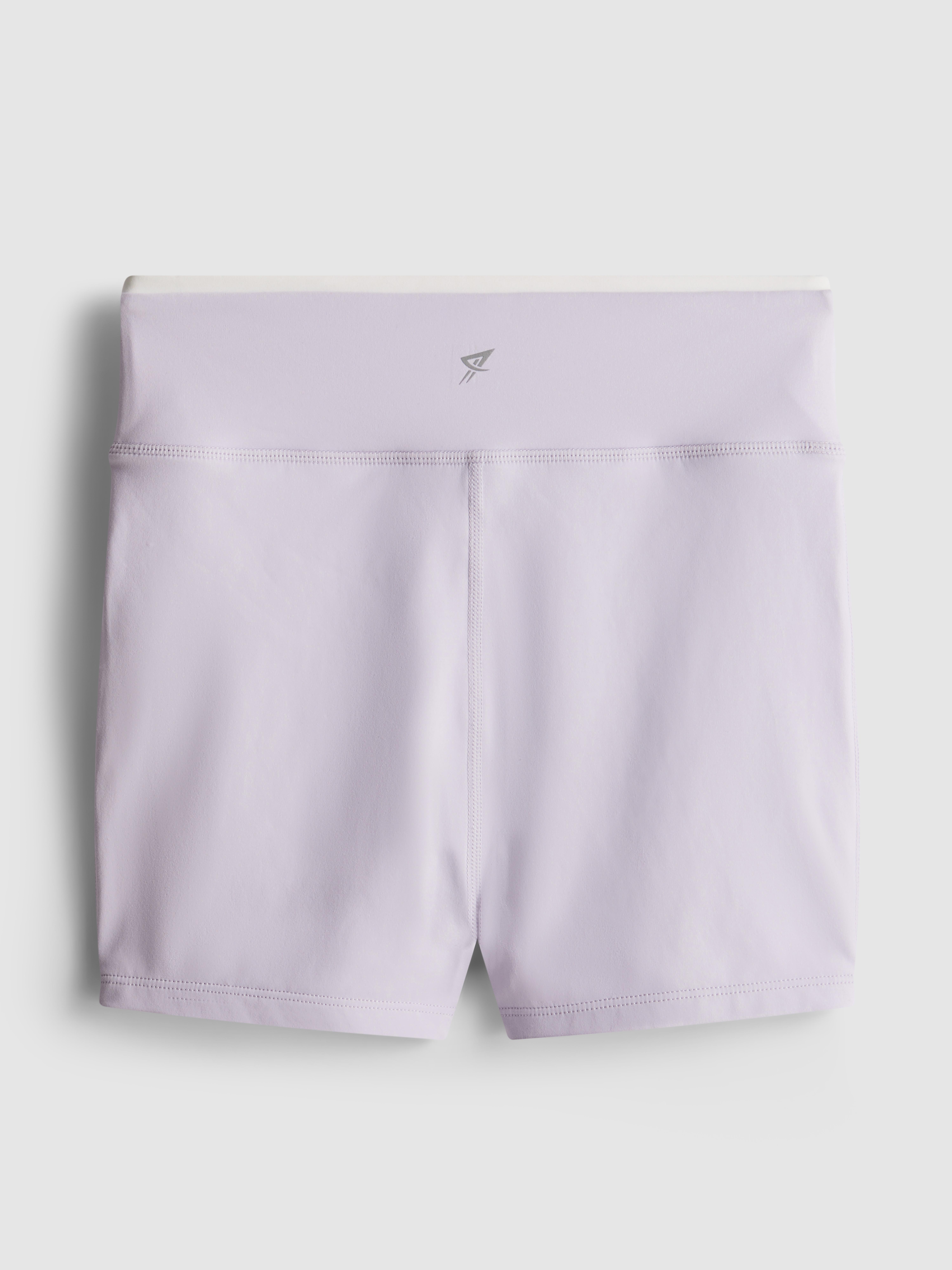 Short de sport à finitions contrastées