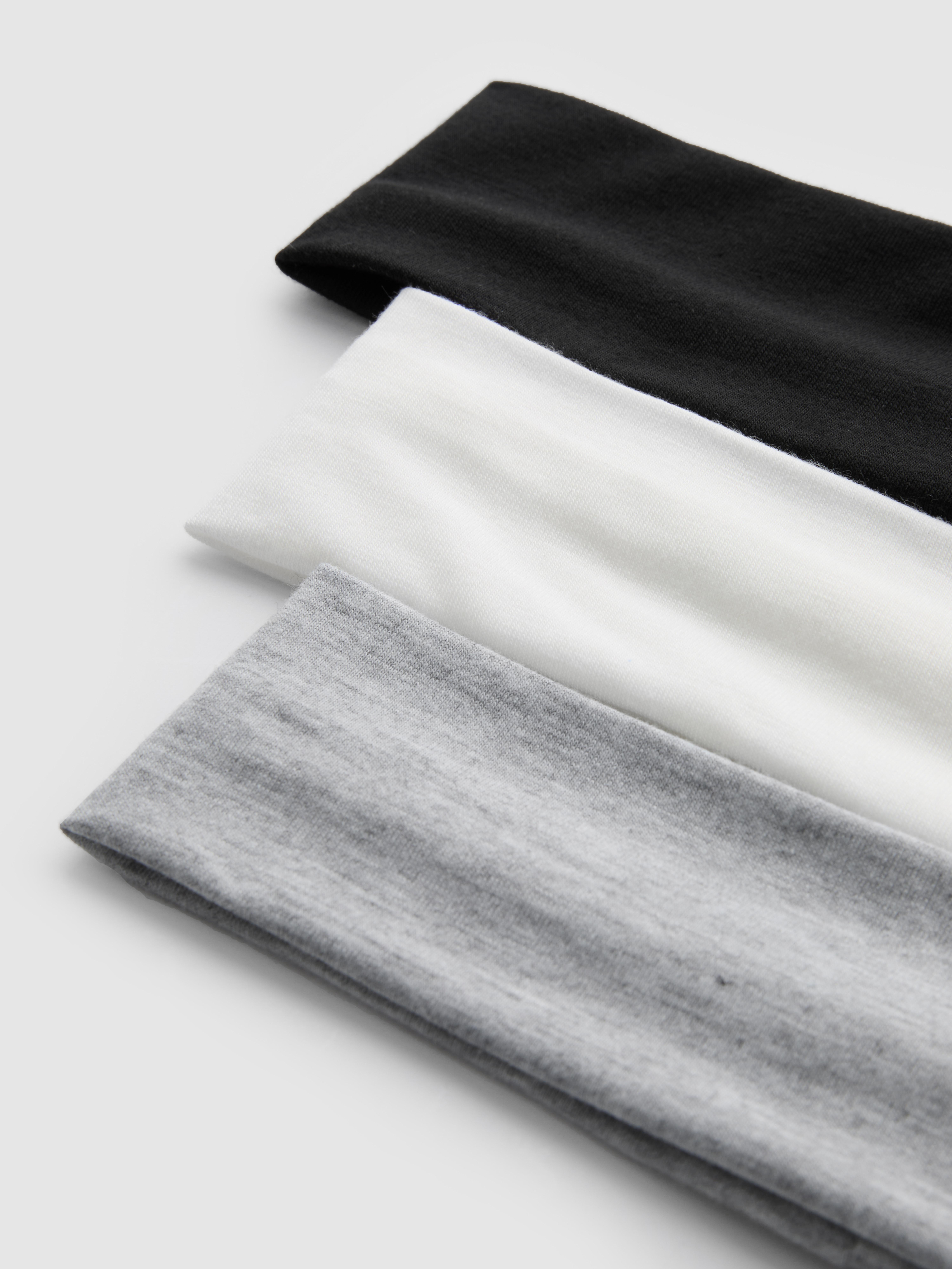 Stretch-Stirnbänder, 3er-Pack