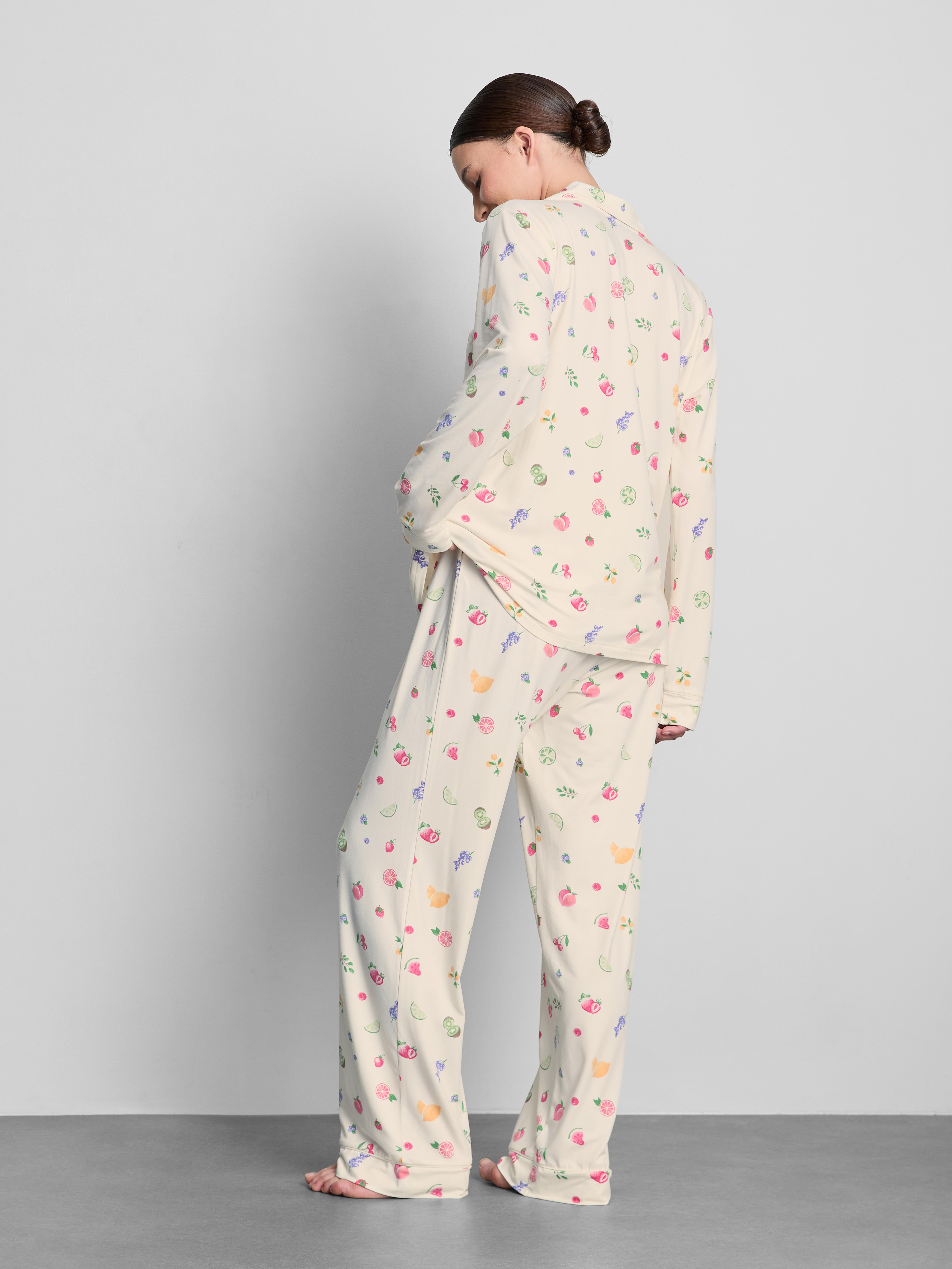 Pijama estilo Boyfriend estampado