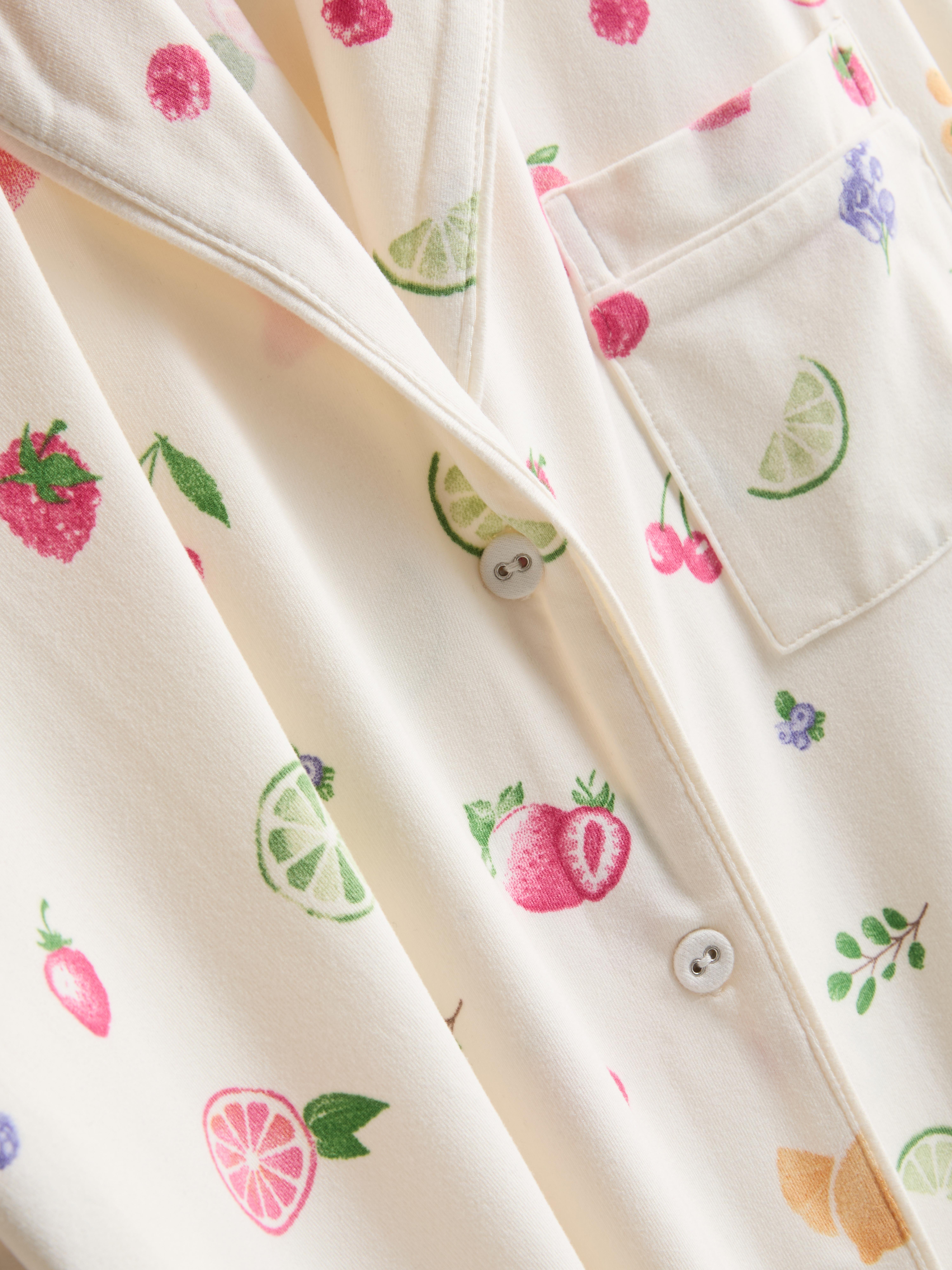 Pijama estilo Boyfriend estampado