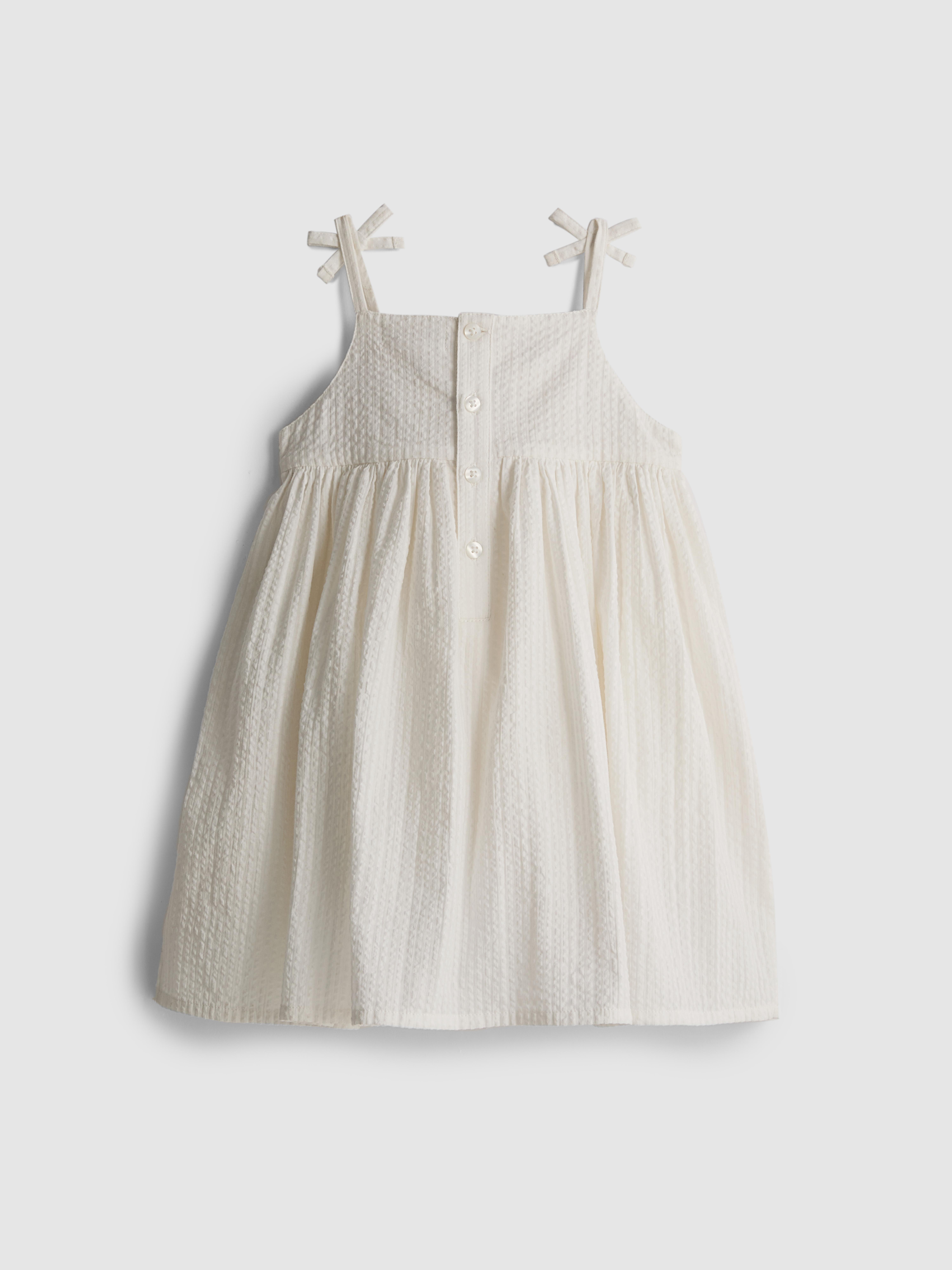 0–18 mois | Robe à smock en crochet nouveau-né