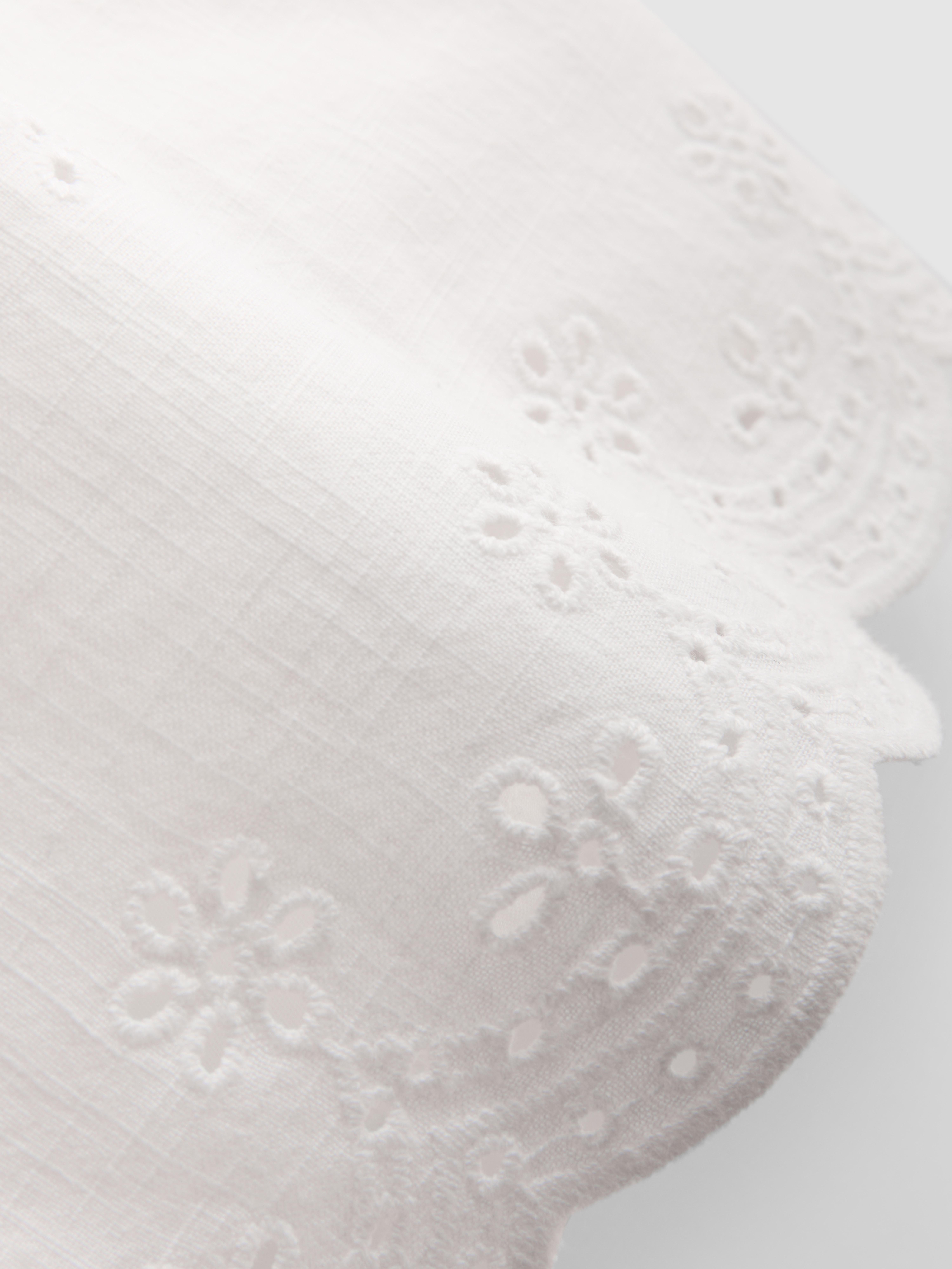 The Primark Scene | Cotton Broderie Button Mini Dress