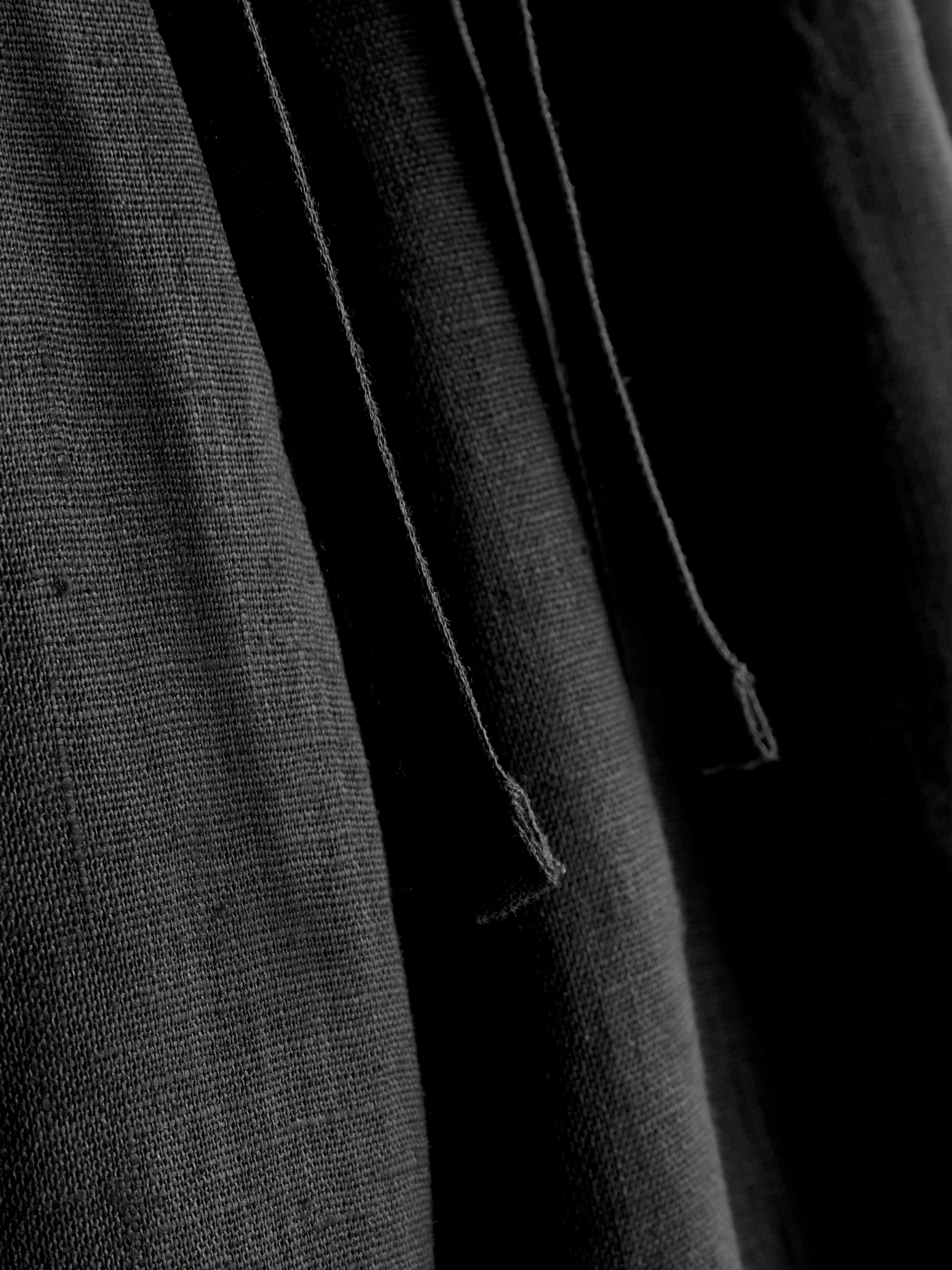 „The Edit“ Leinenhose mit weitem Bein