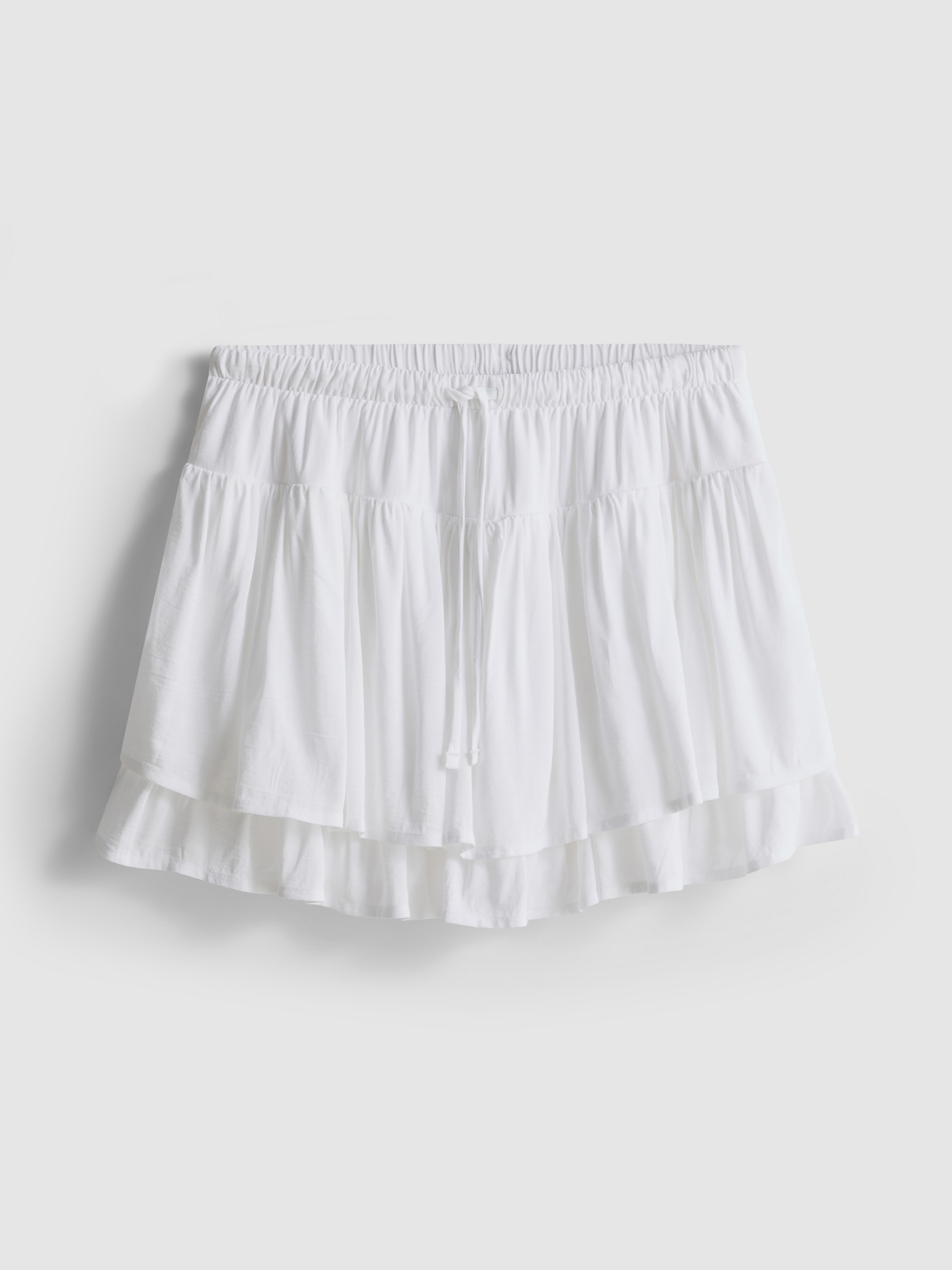 Drawstring Rara Mini Skirt