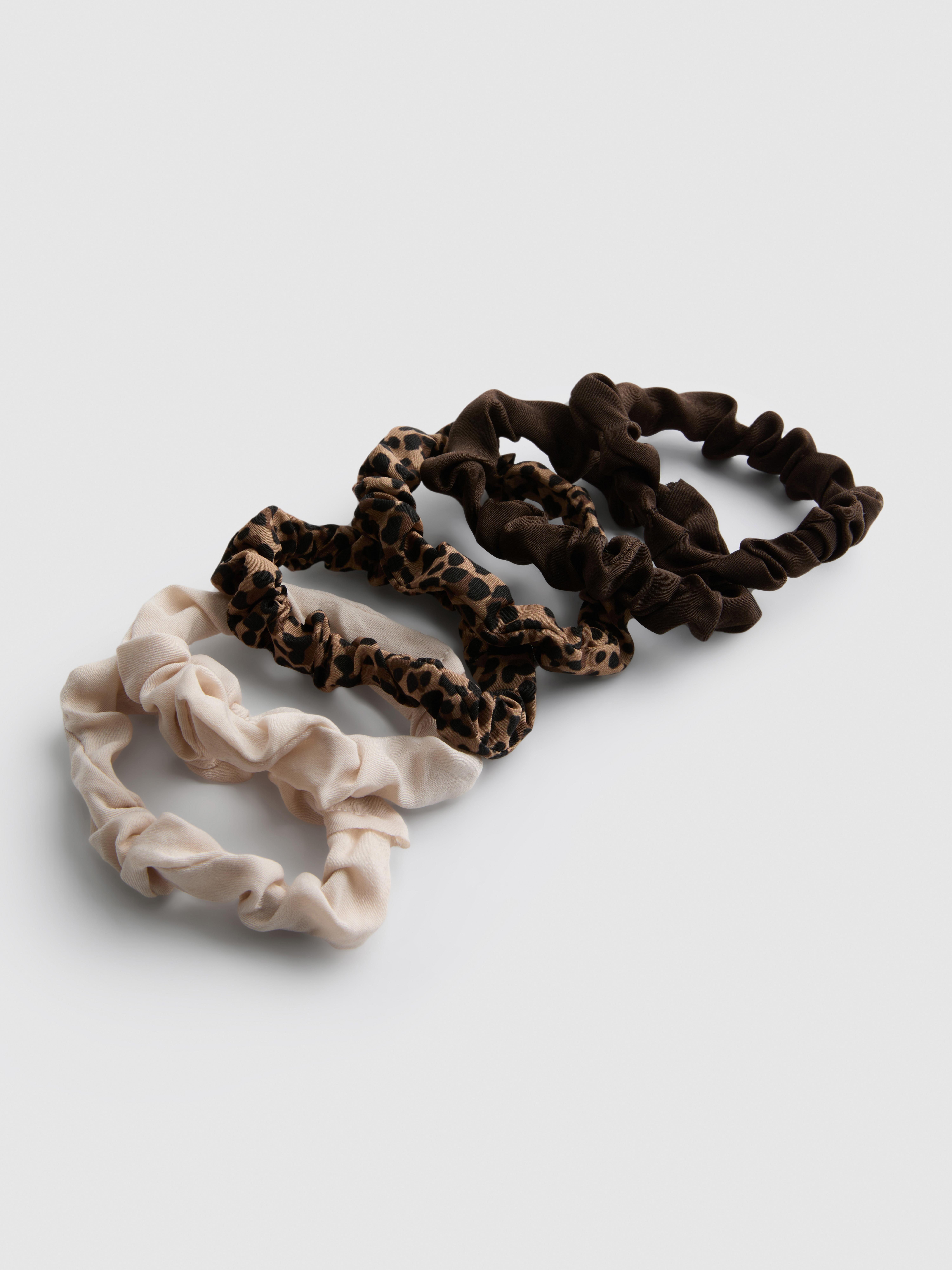 Set de 6 mini elastice pentru păr