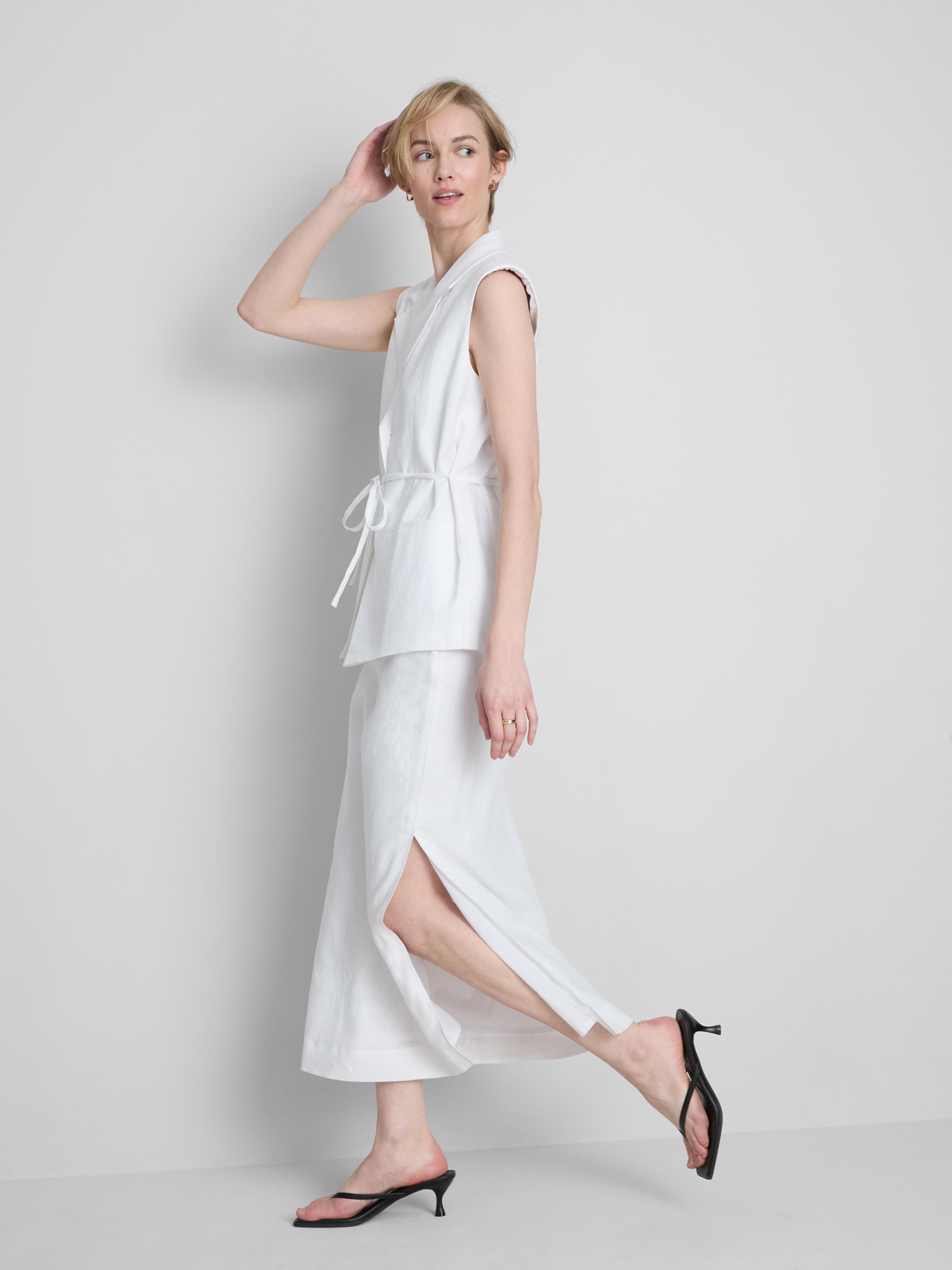 Lniana spódnica maxi The Edit