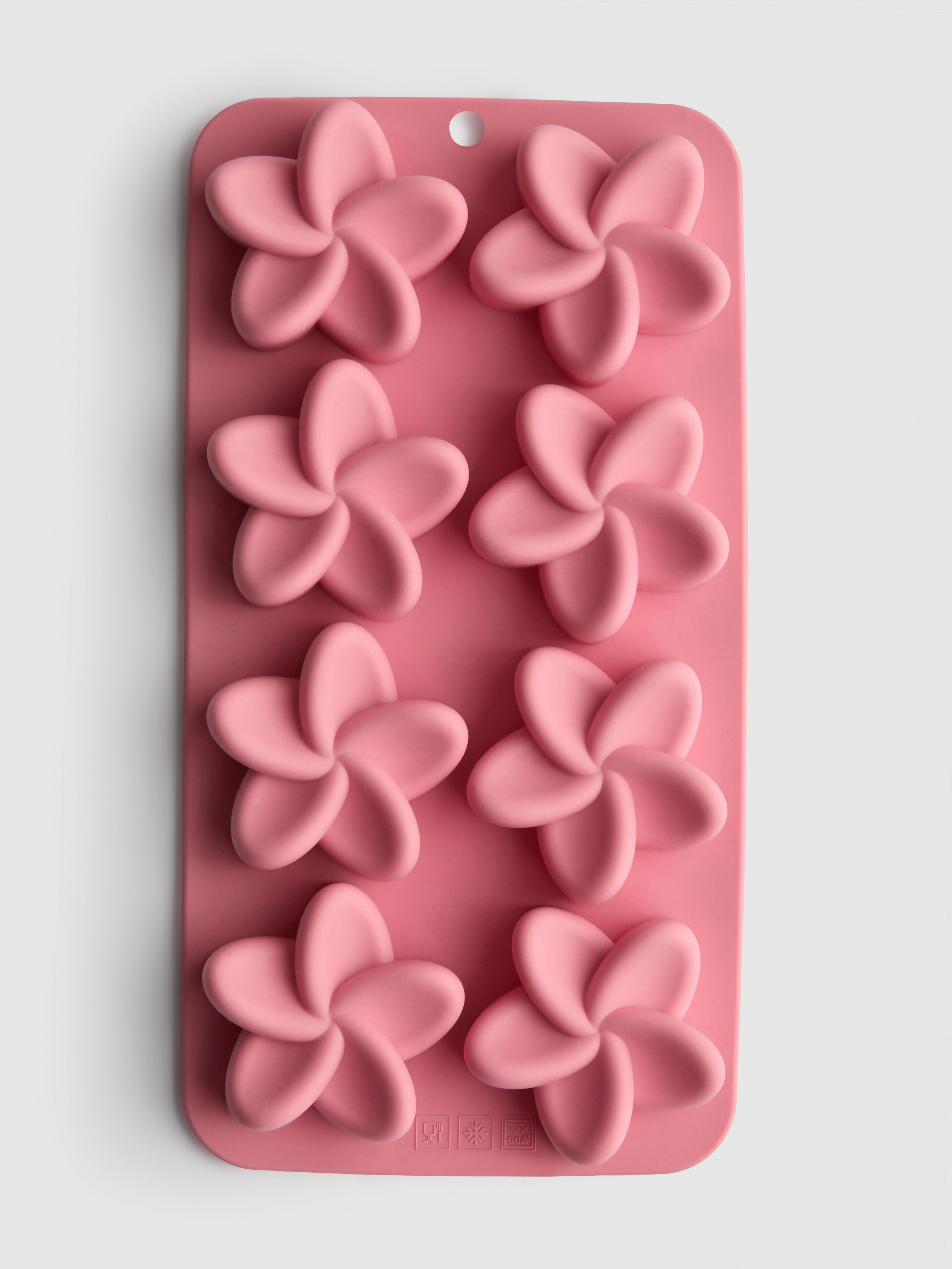 IJsblokjesvorm bloemen