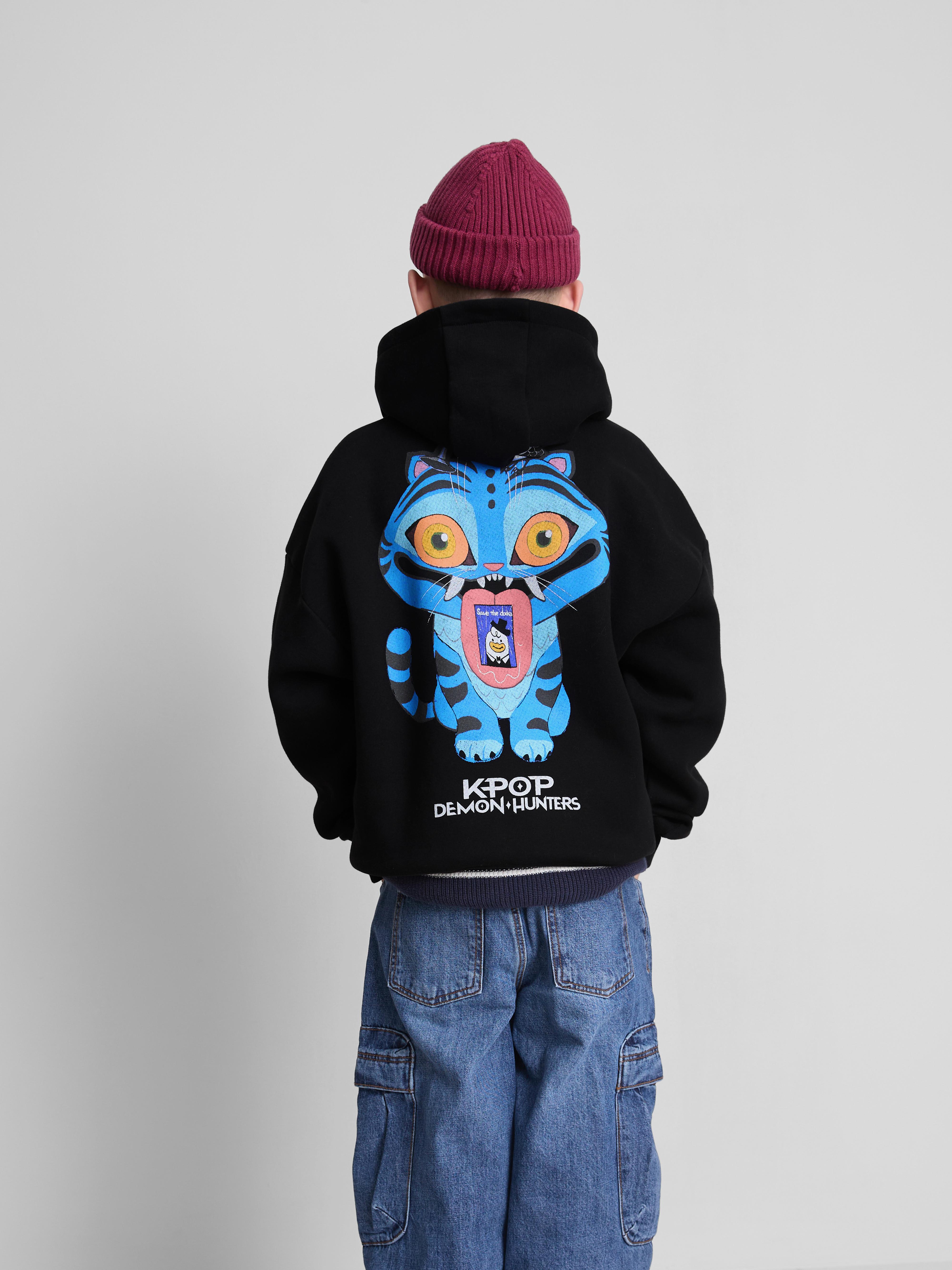 Kpop Demon Hunter mode enfants Incredibox sweat à capuche chaud sweats enfants hiver doux vêtements dessin animé coton épais à capuche