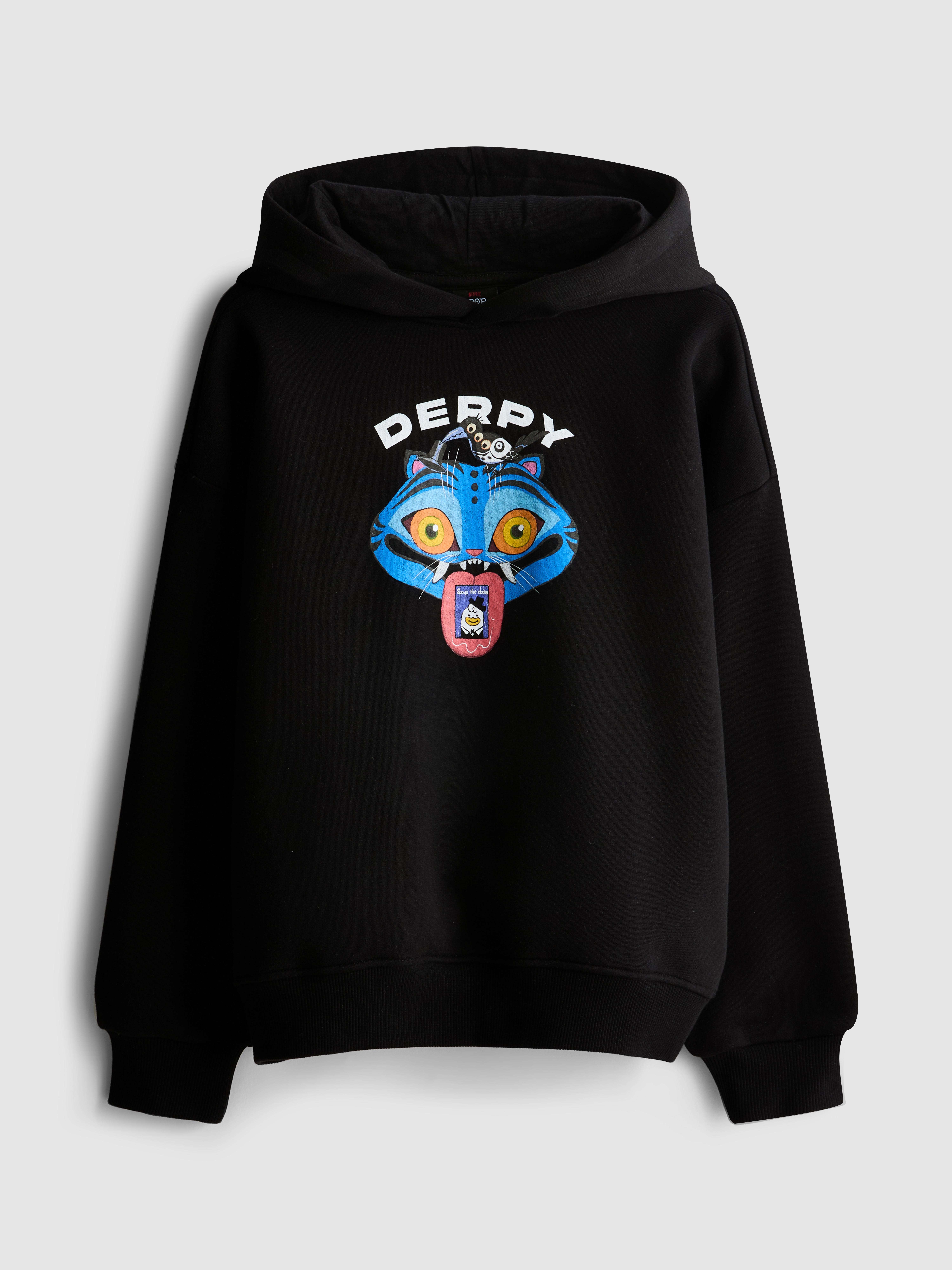 7-15yrs | KPop Demon Hunters Derpy and Sussie Hoodie