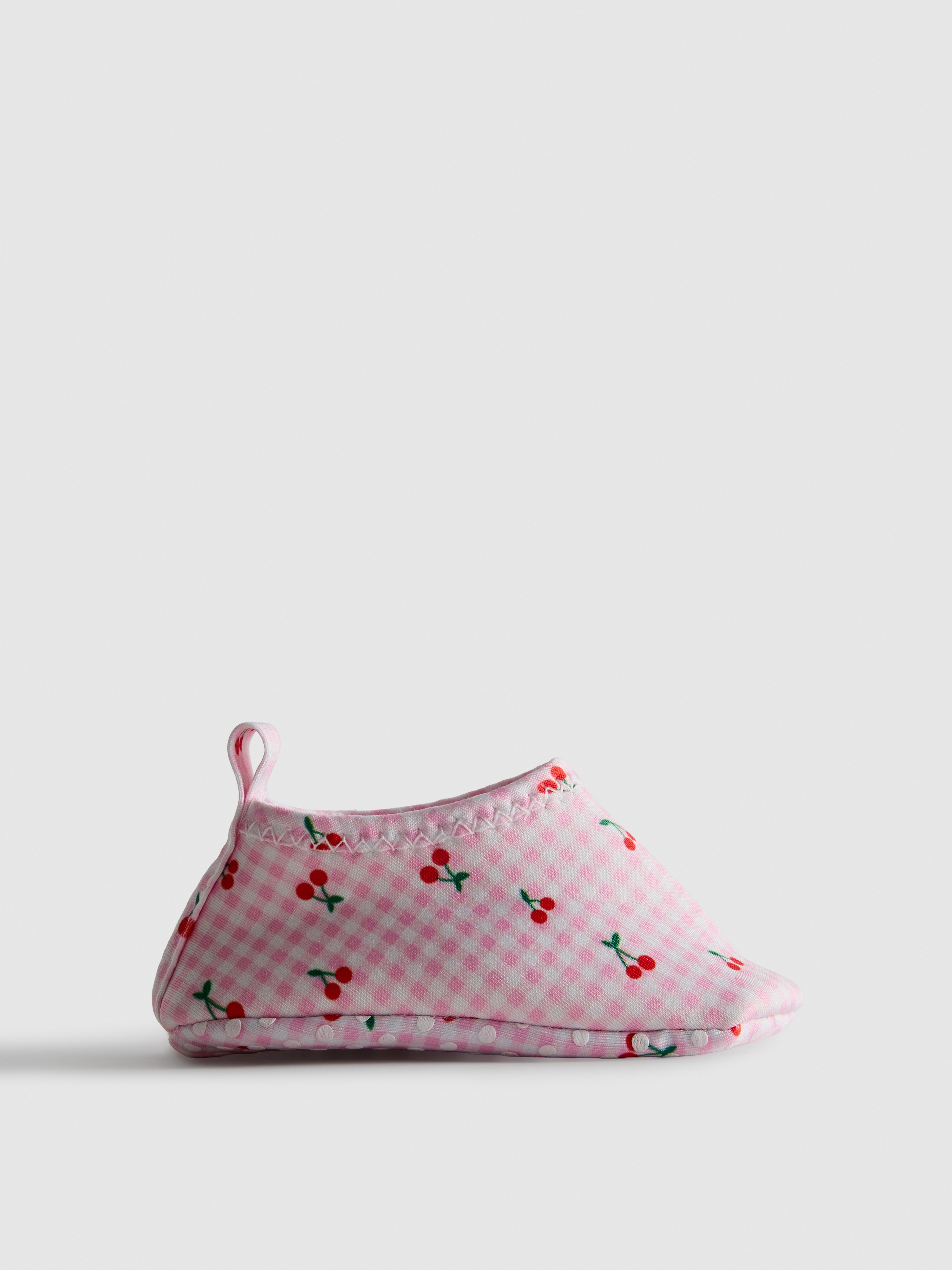 0-18 mnd | Babyschoentjes met kersenprint