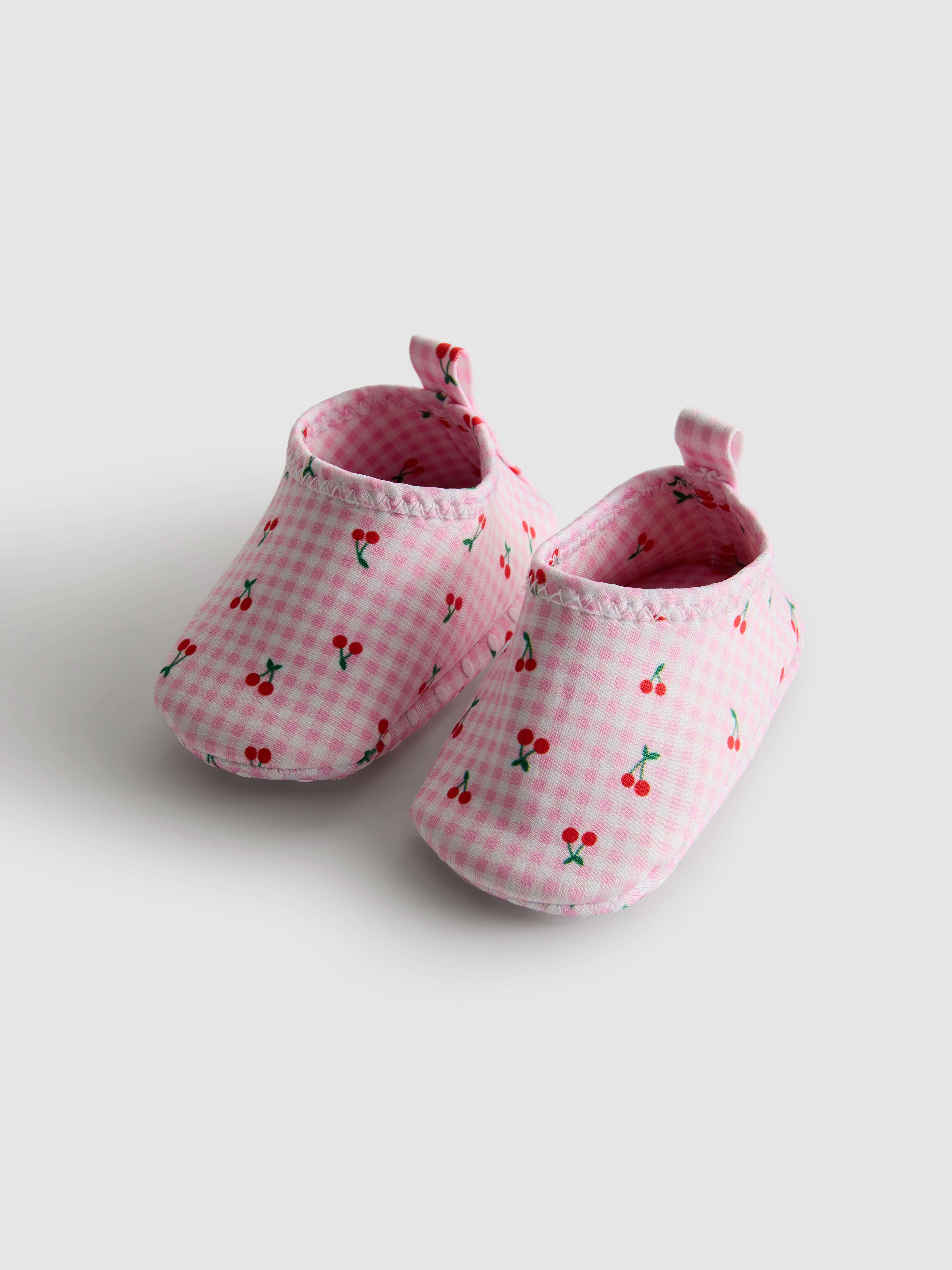 0-18 meses | Sapatos recém-nascido estampado cereja