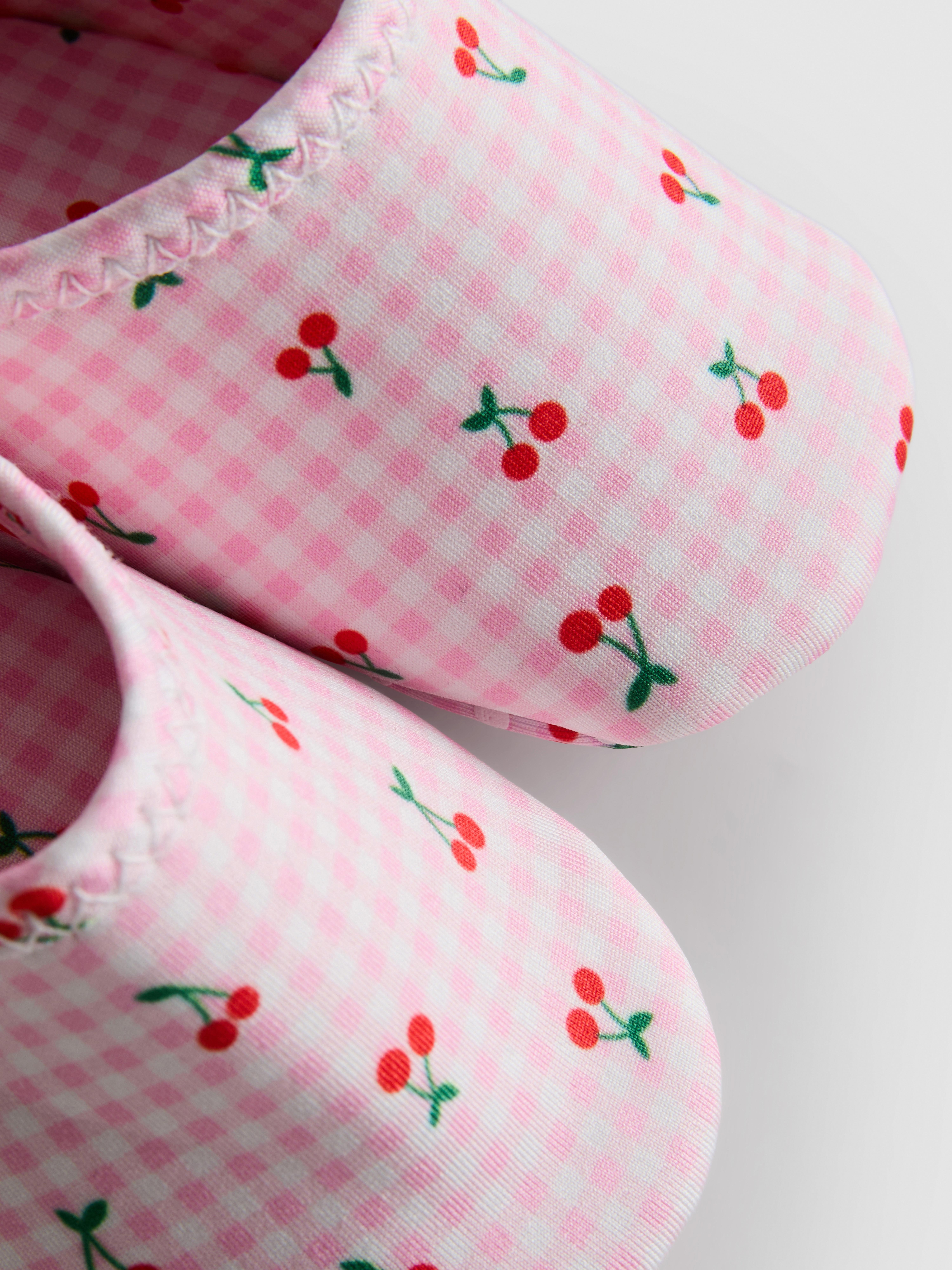 0-18 meses | Sapatos recém-nascido estampado cereja