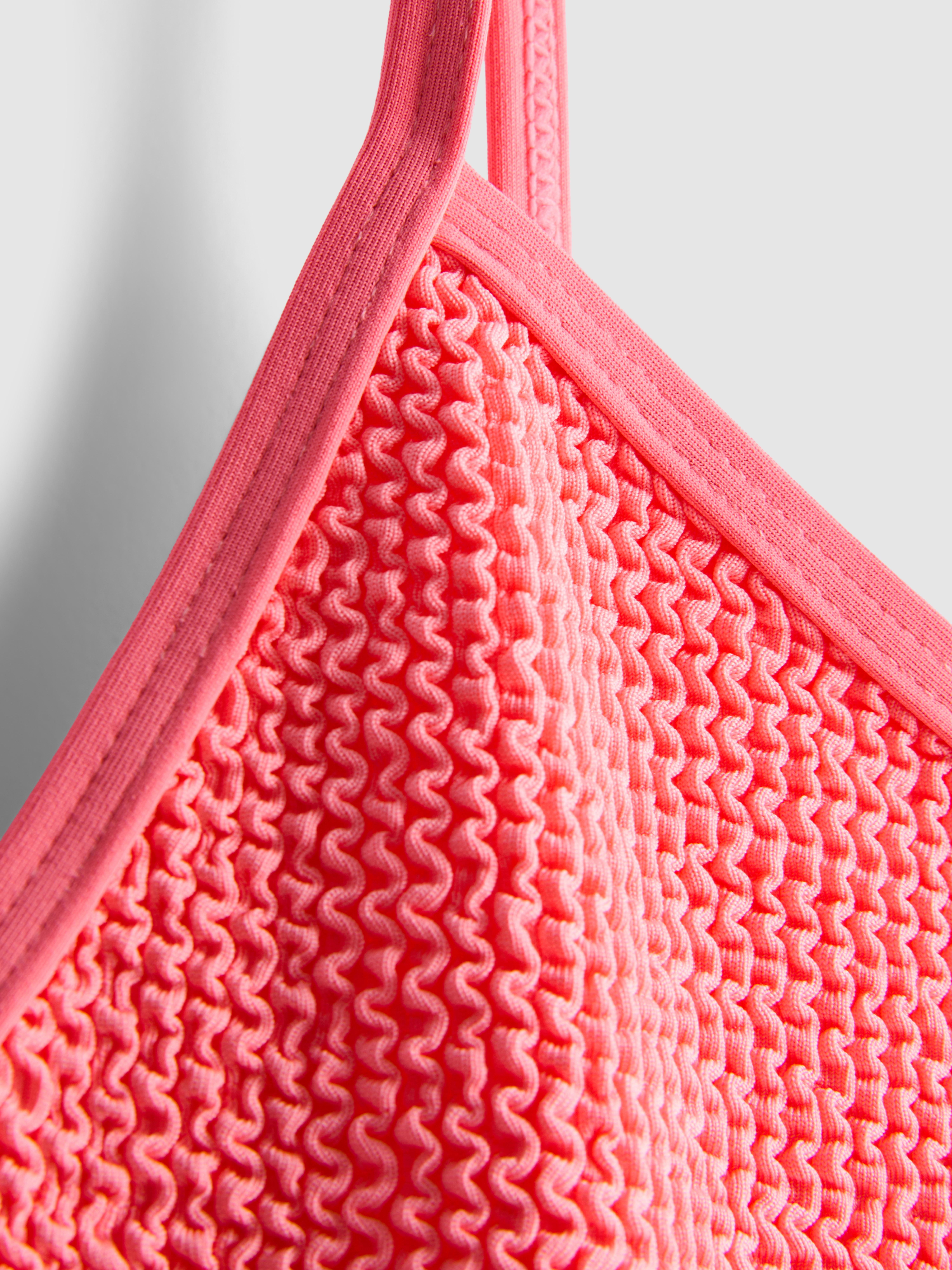 Strappy Crinkle Swimsuit