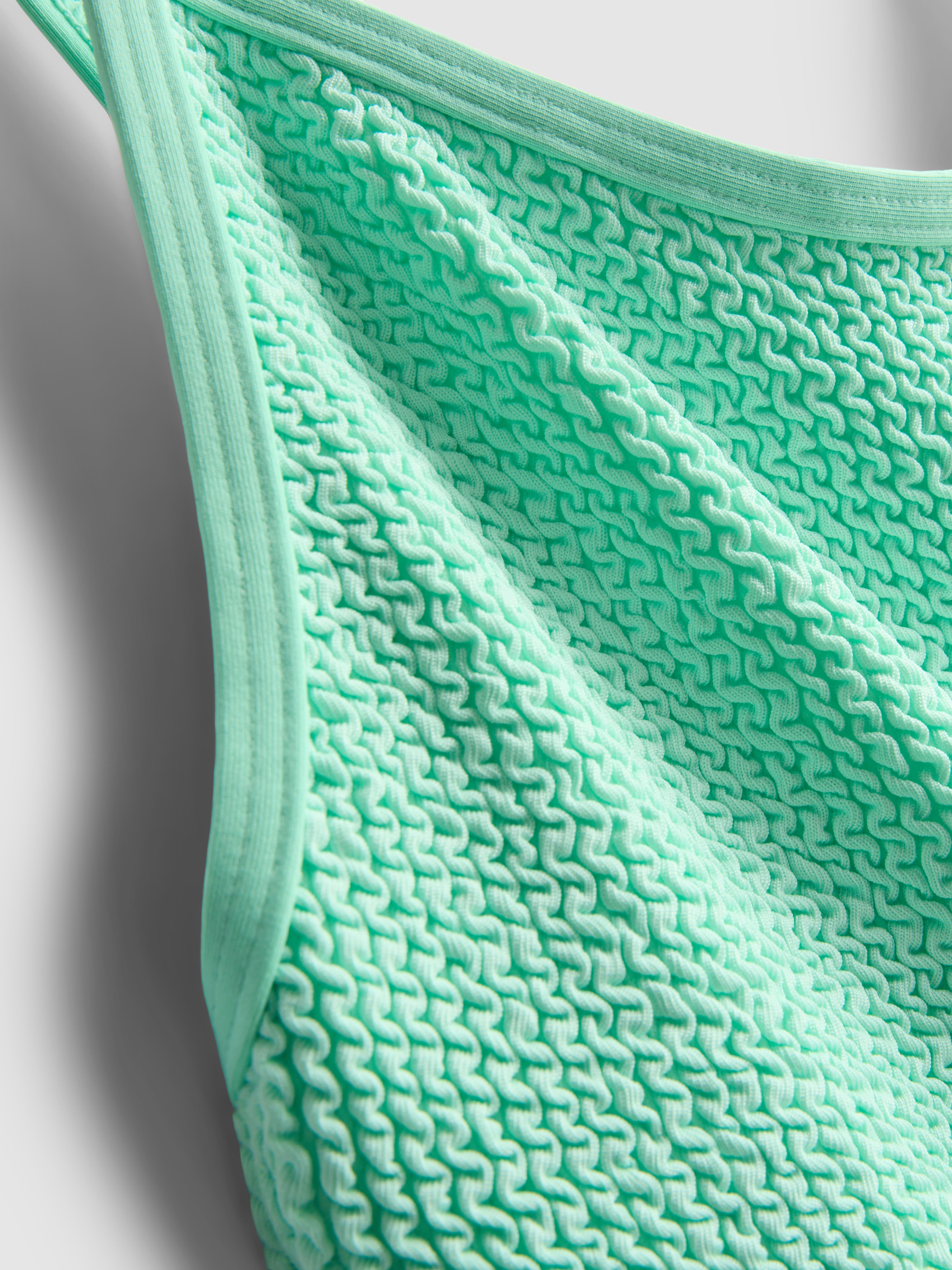 Strappy Crinkle Swimsuit