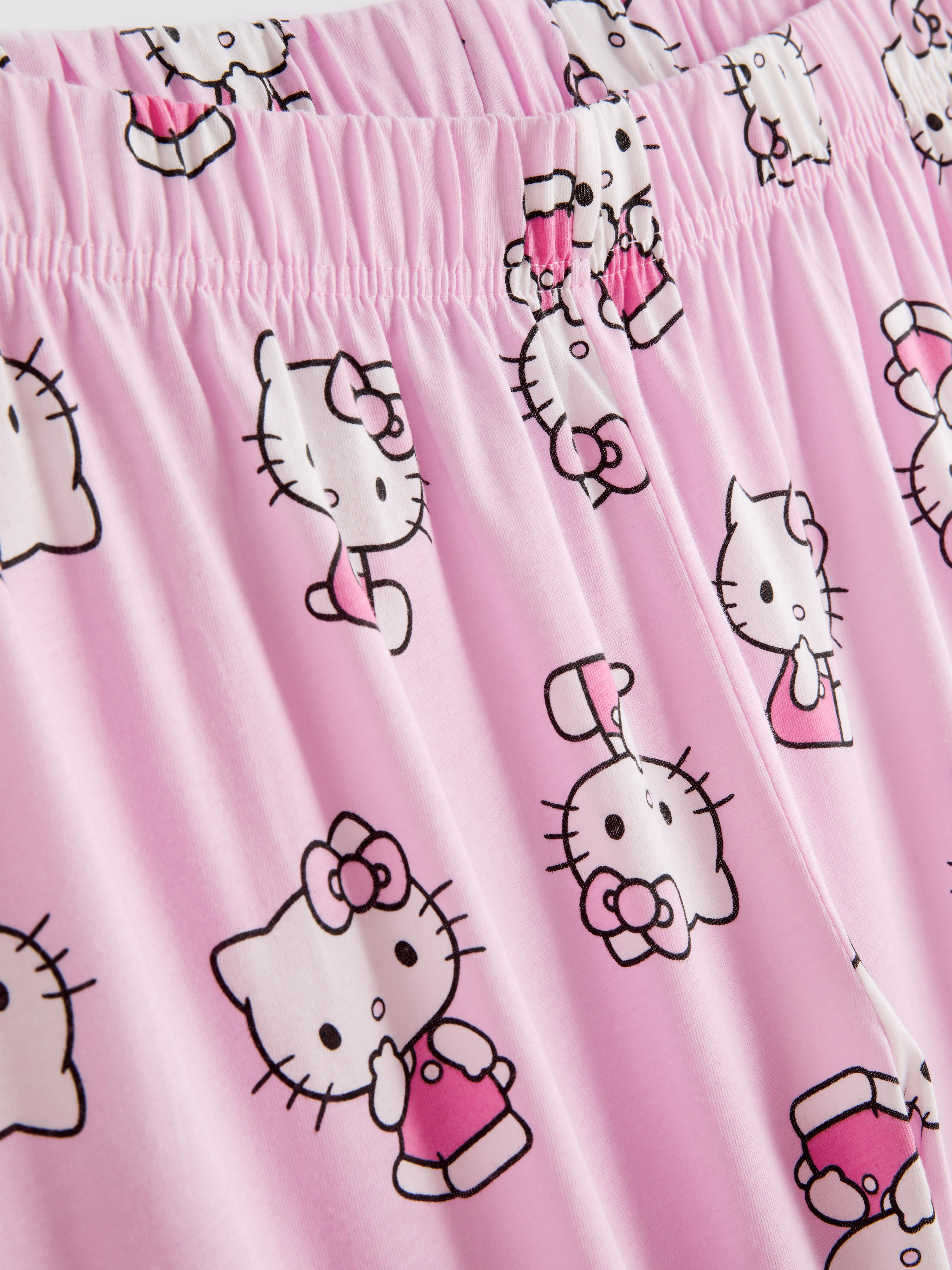 Pigiama in cotone a tema Hello Kitty