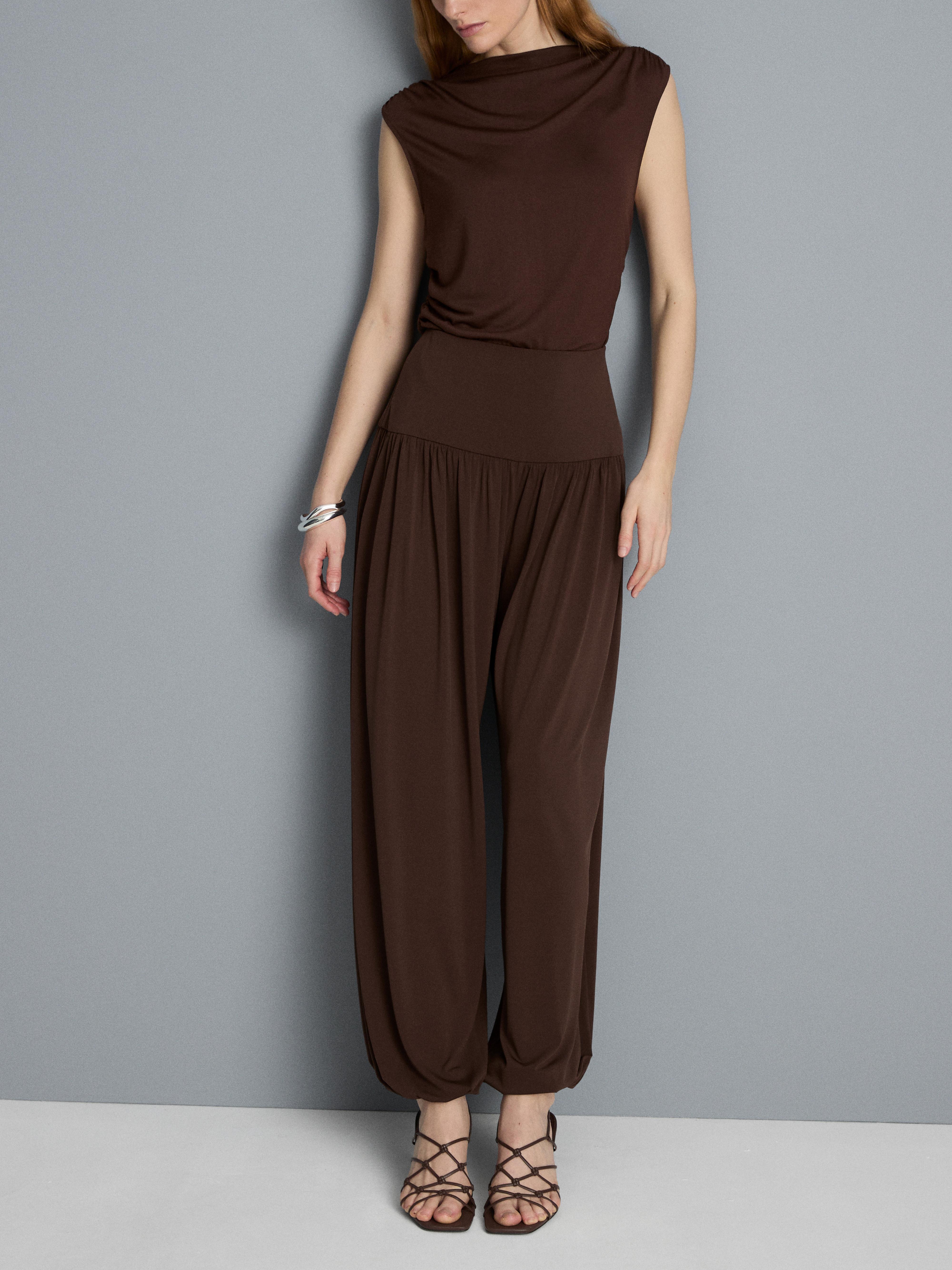 Jersey Harem Trousers