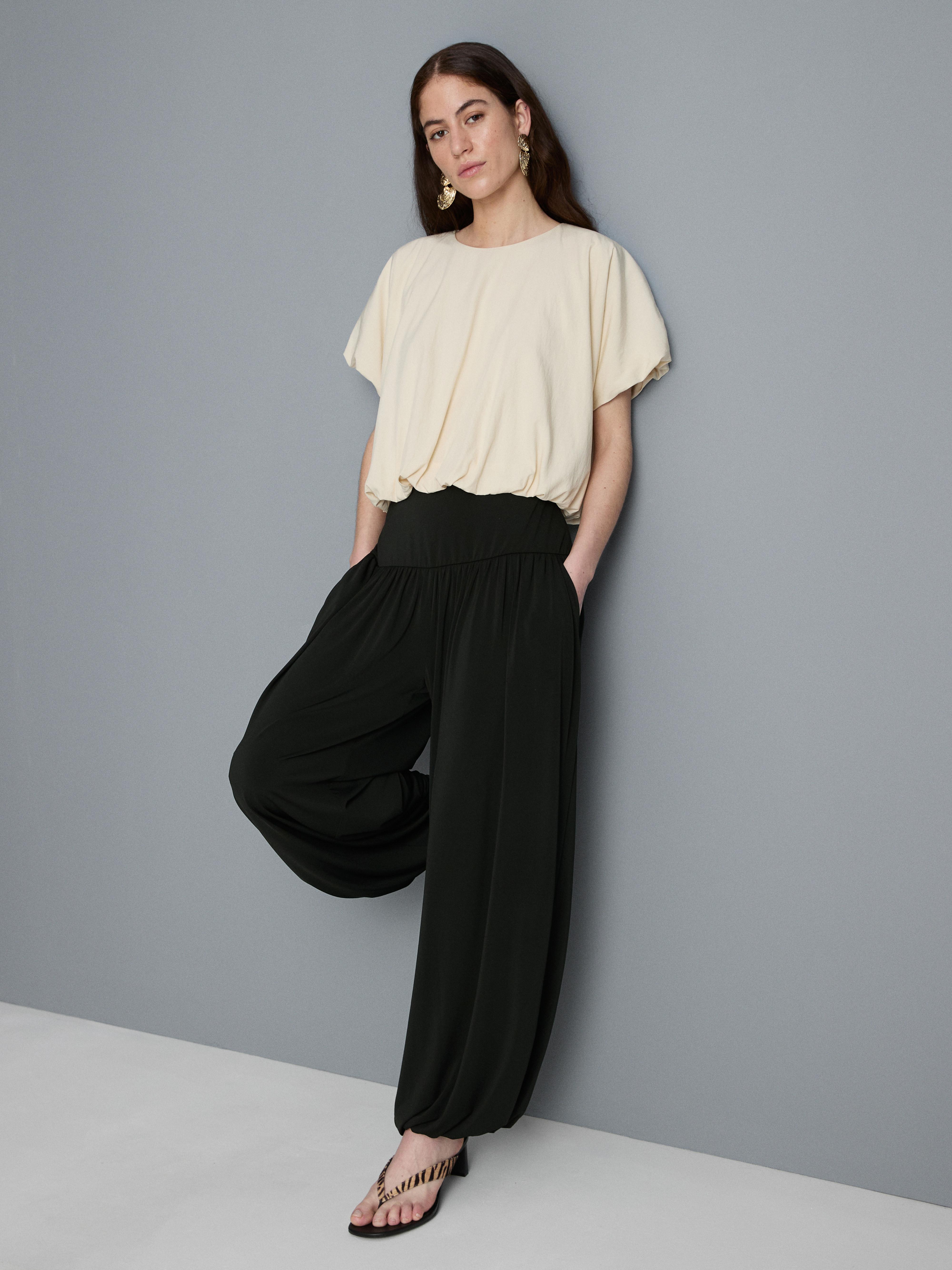 Jersey Harem Trousers