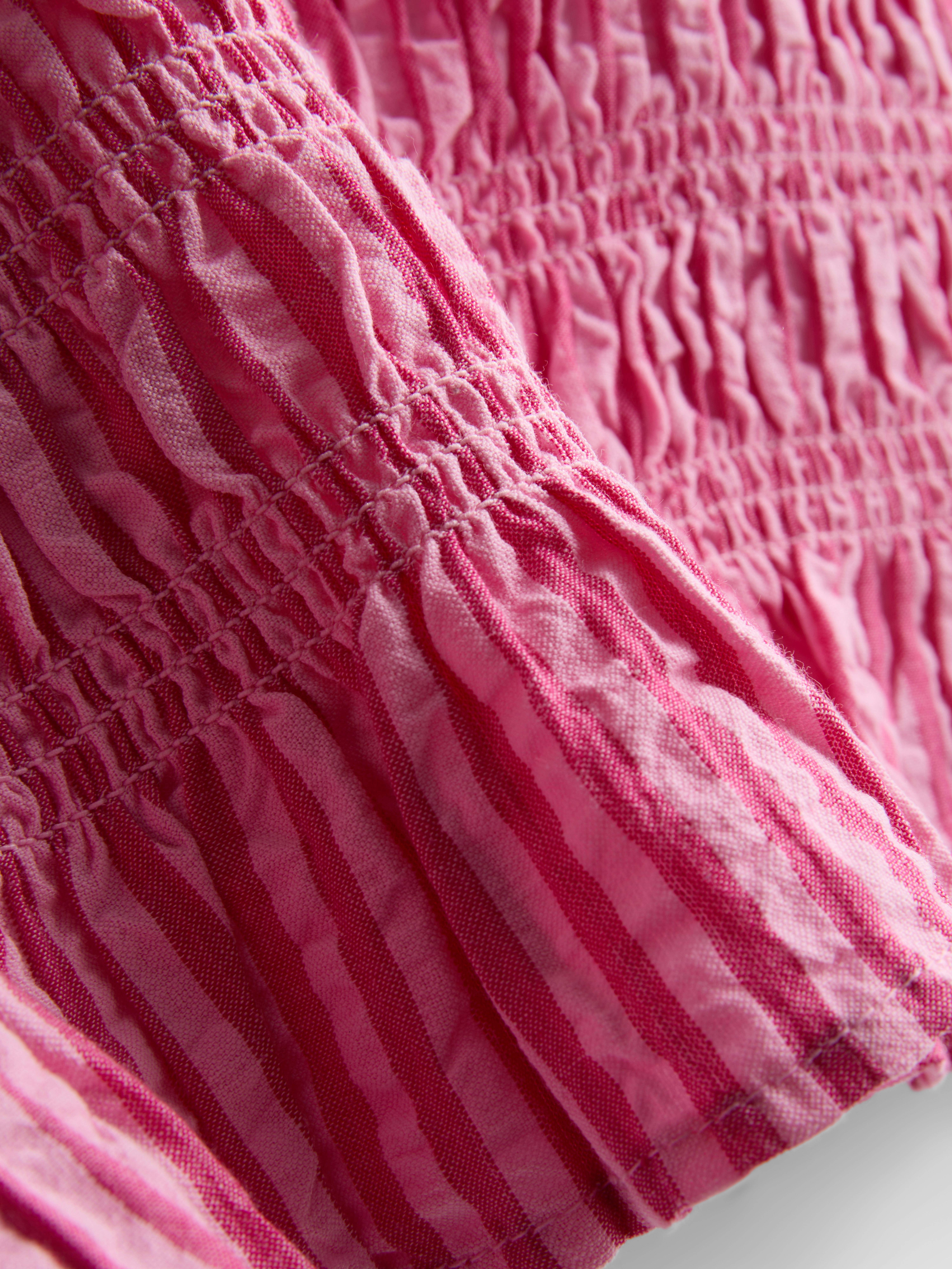 Cropped Square Neck Ruffle Top