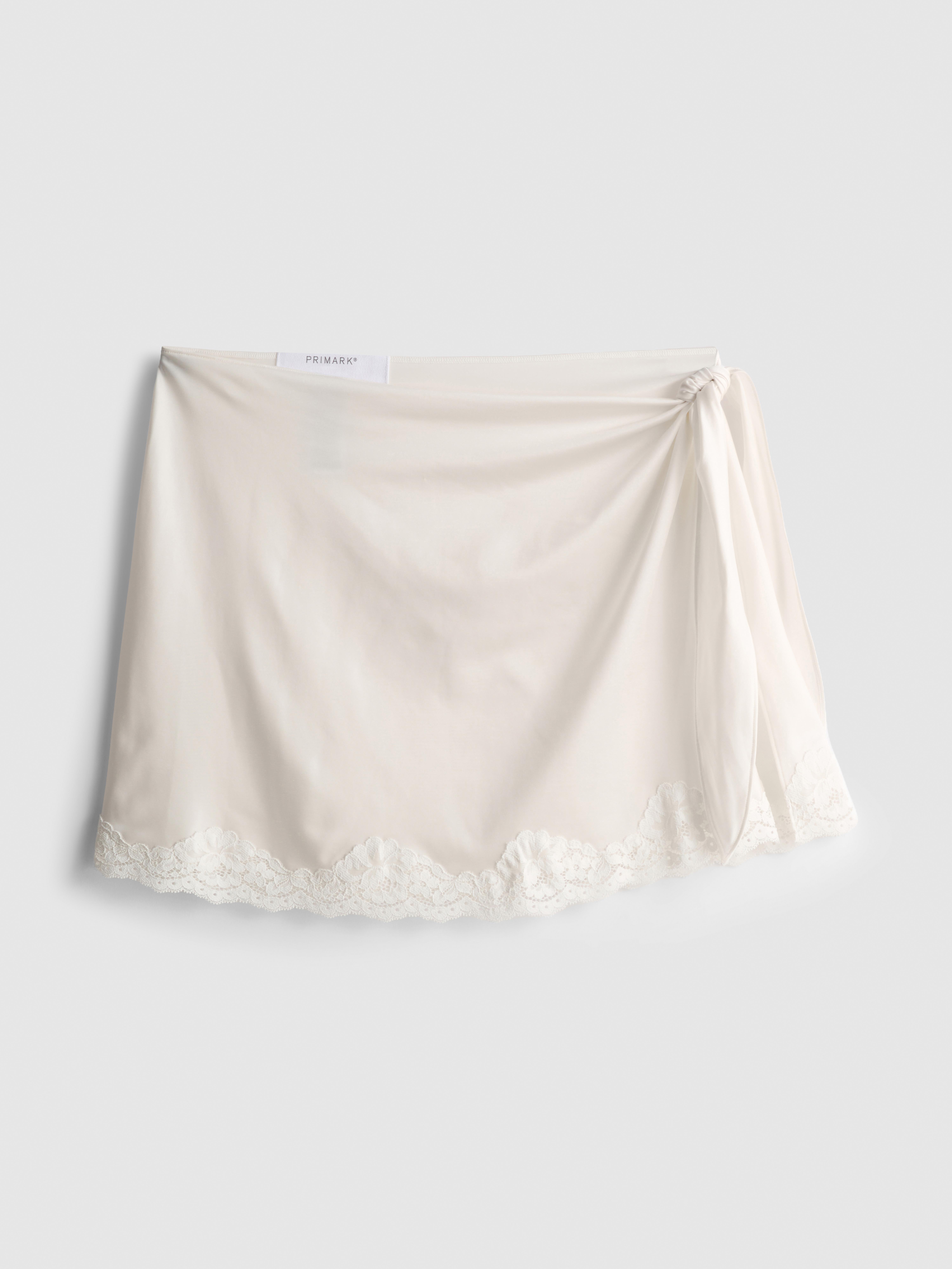 Lace Trim Mini Sarong