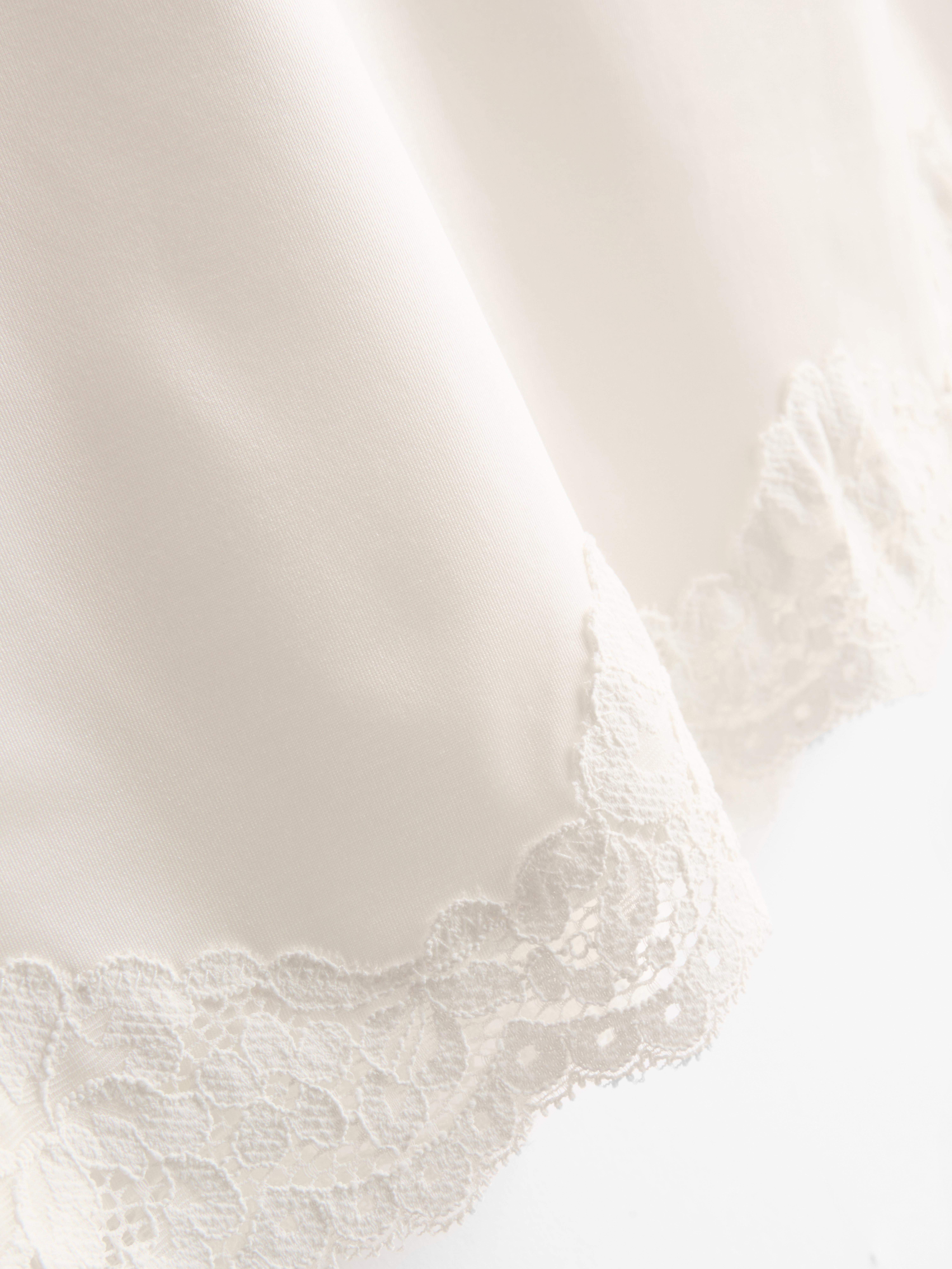 Lace Trim Mini Sarong