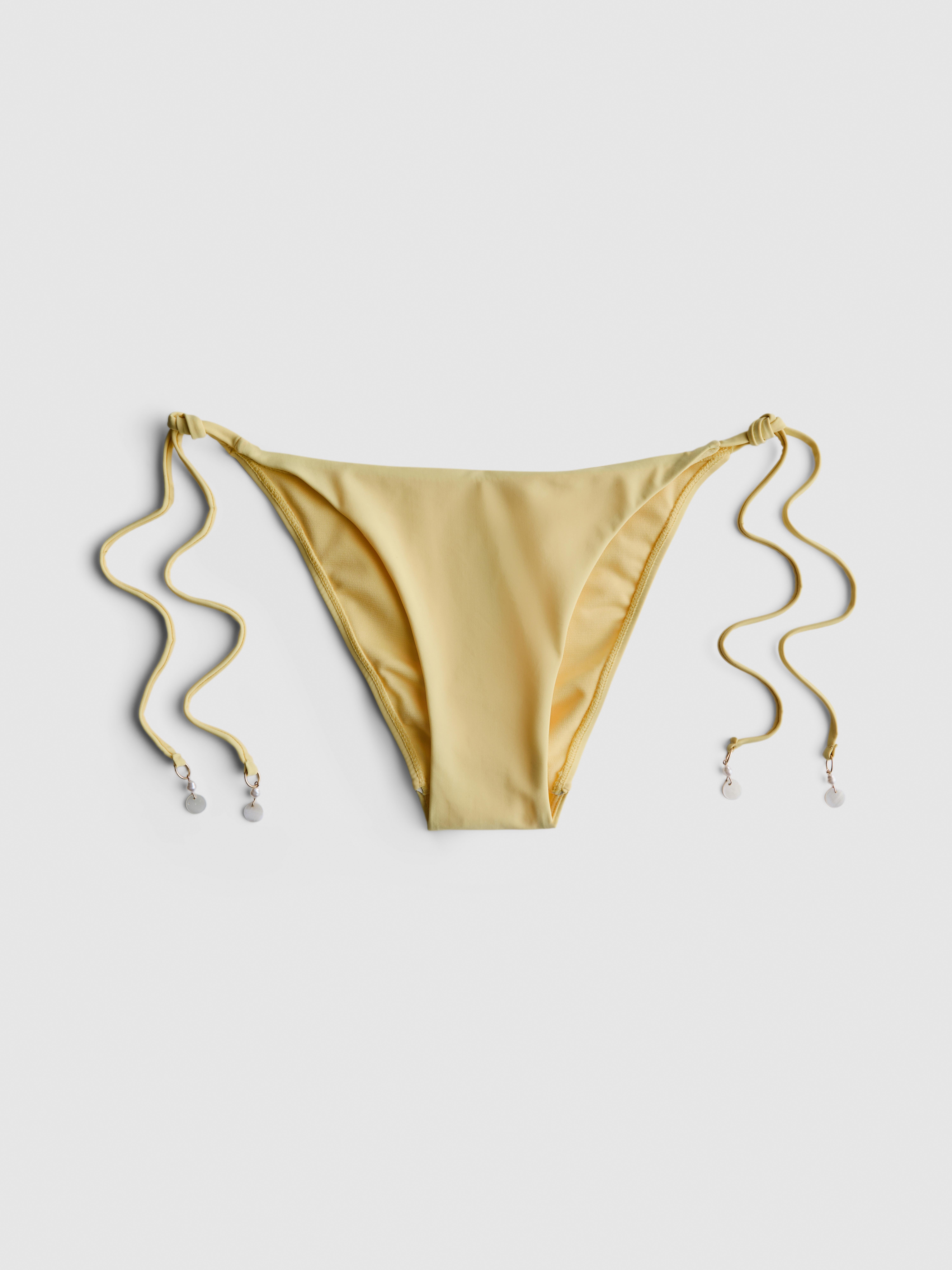 Pearl Starfish Side-Tie Bikini Bottoms